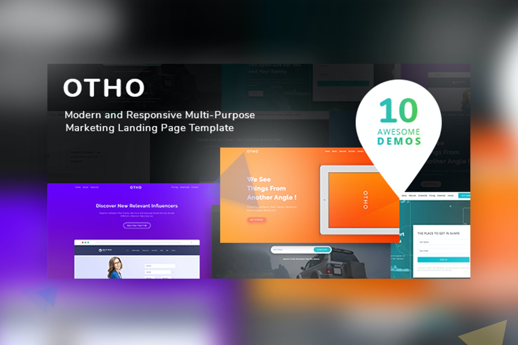 Otho – Landing Page Set