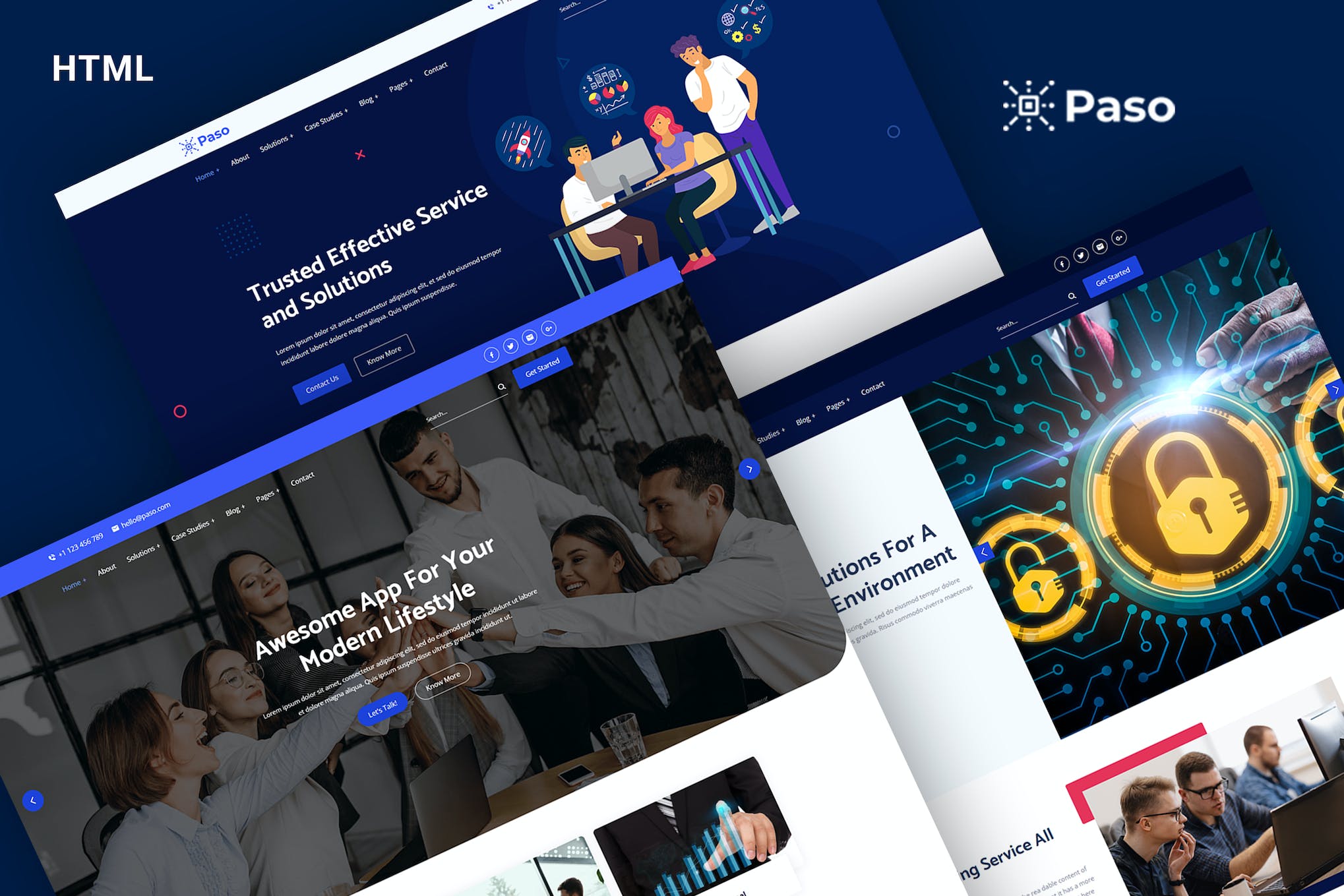 Paso – IT Solutions & Tech Services HTML Template