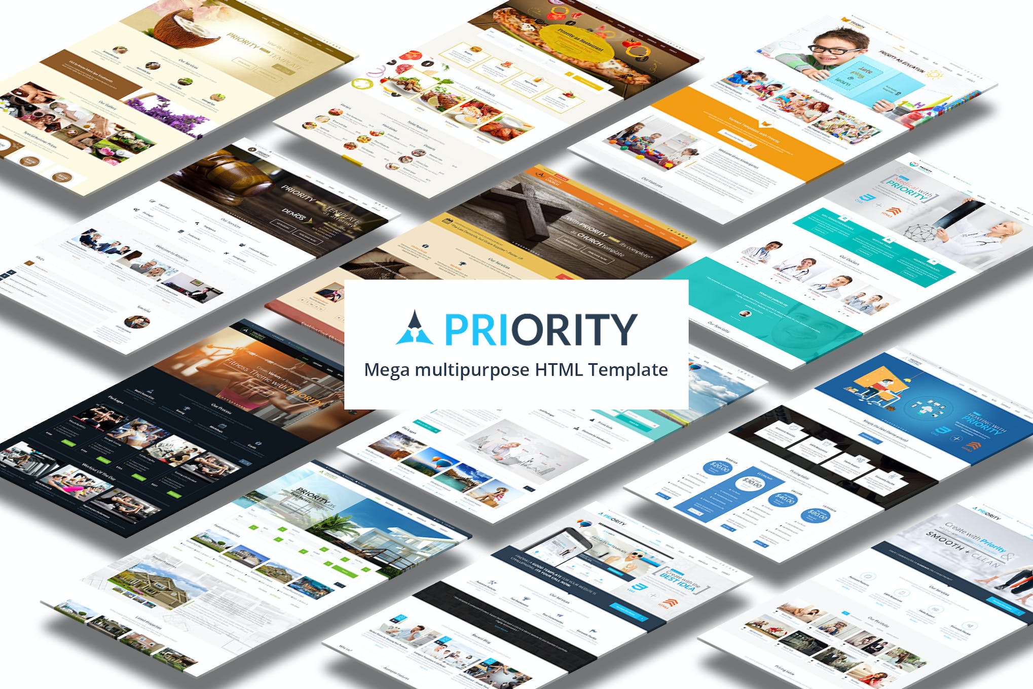 Priority | Multipurpose Responsive HTML5 Template