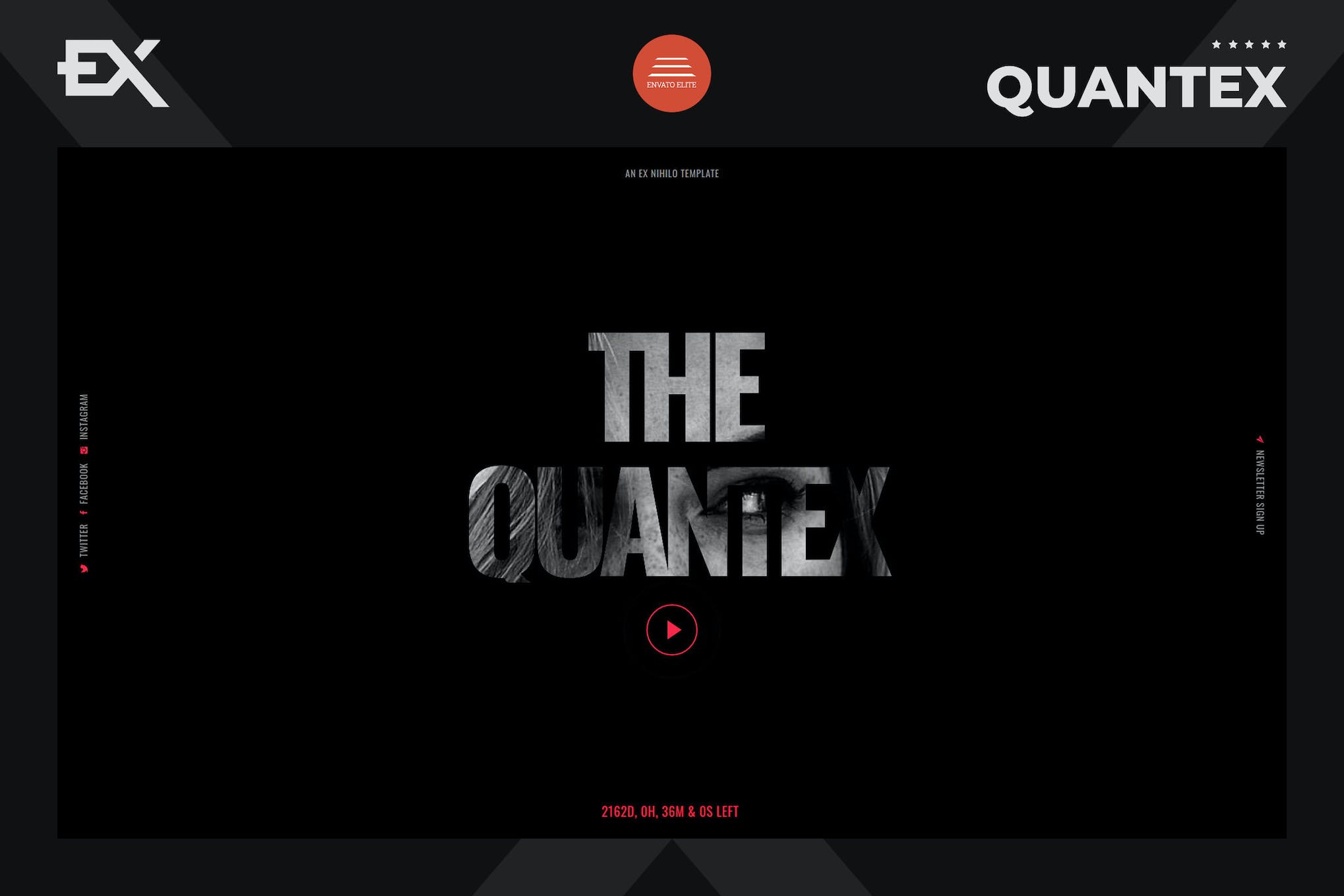 Quantex – Creative Coming Soon Template