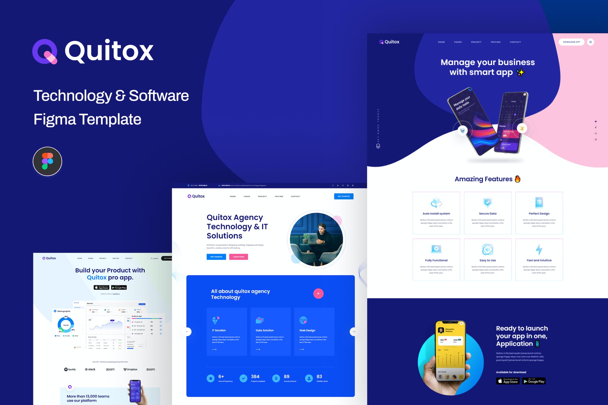 Quitox – Software & IT Solutions HTML Template