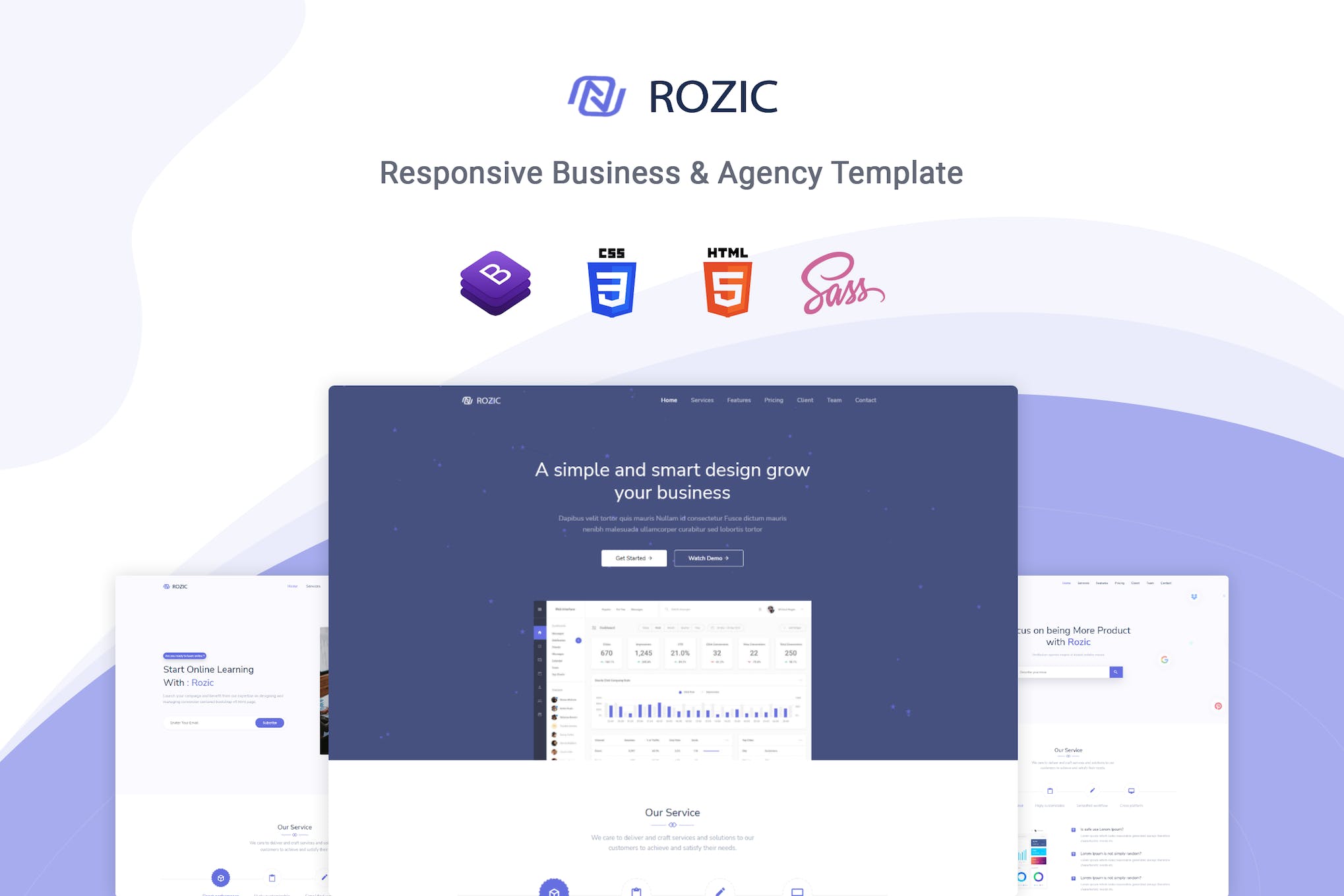 Rozic – Creative HTML5 Template