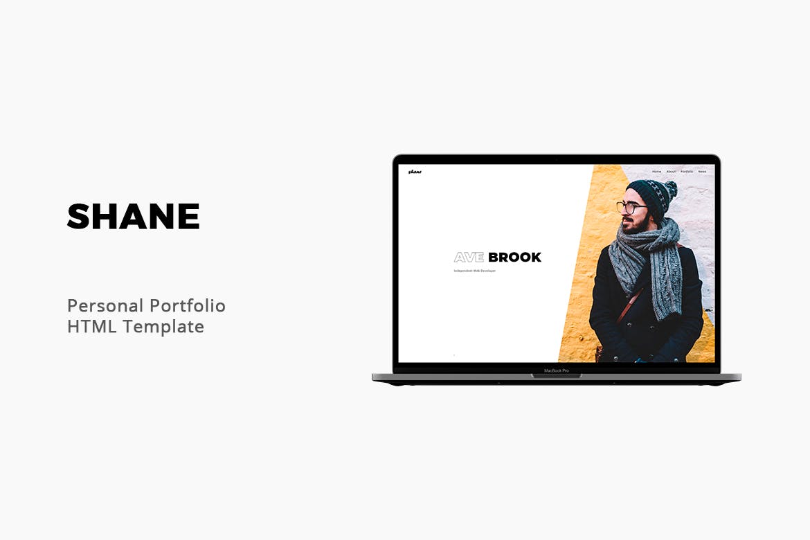 Shane – Personal Portfolio HTML Template