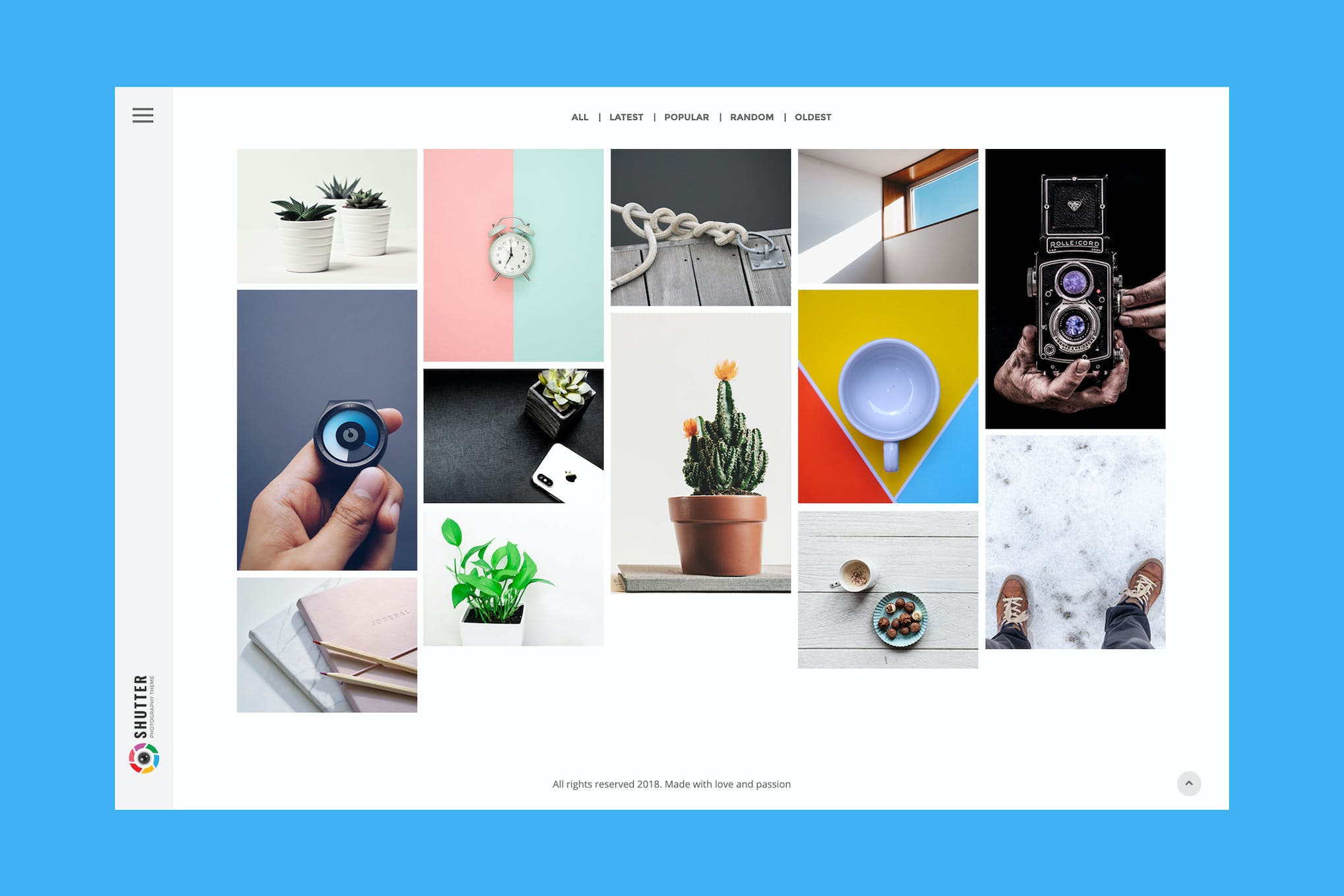 Shutter – Photography HTML5 Template