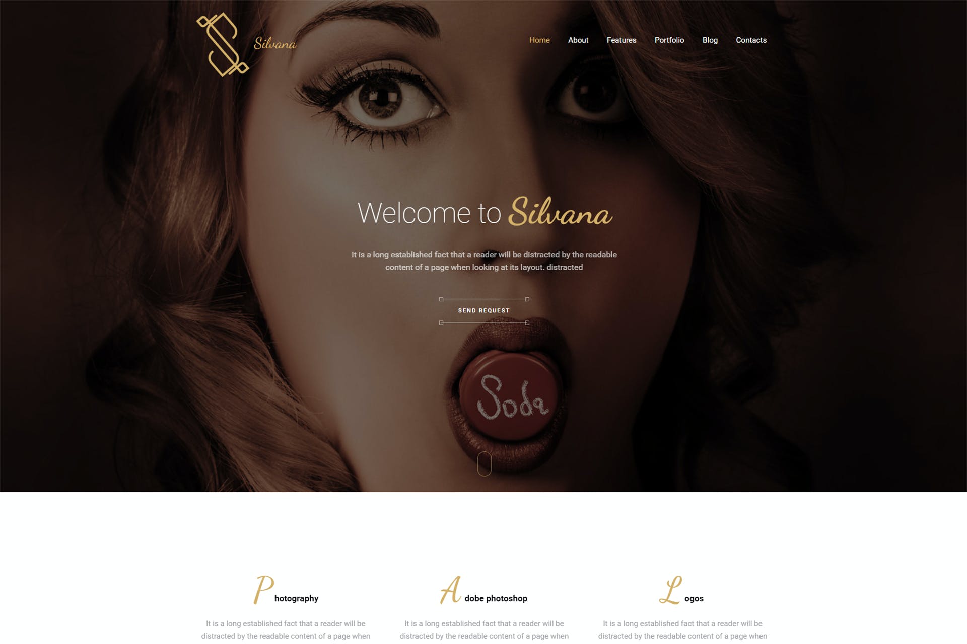 Silvana – Creative Onepage Agency Template