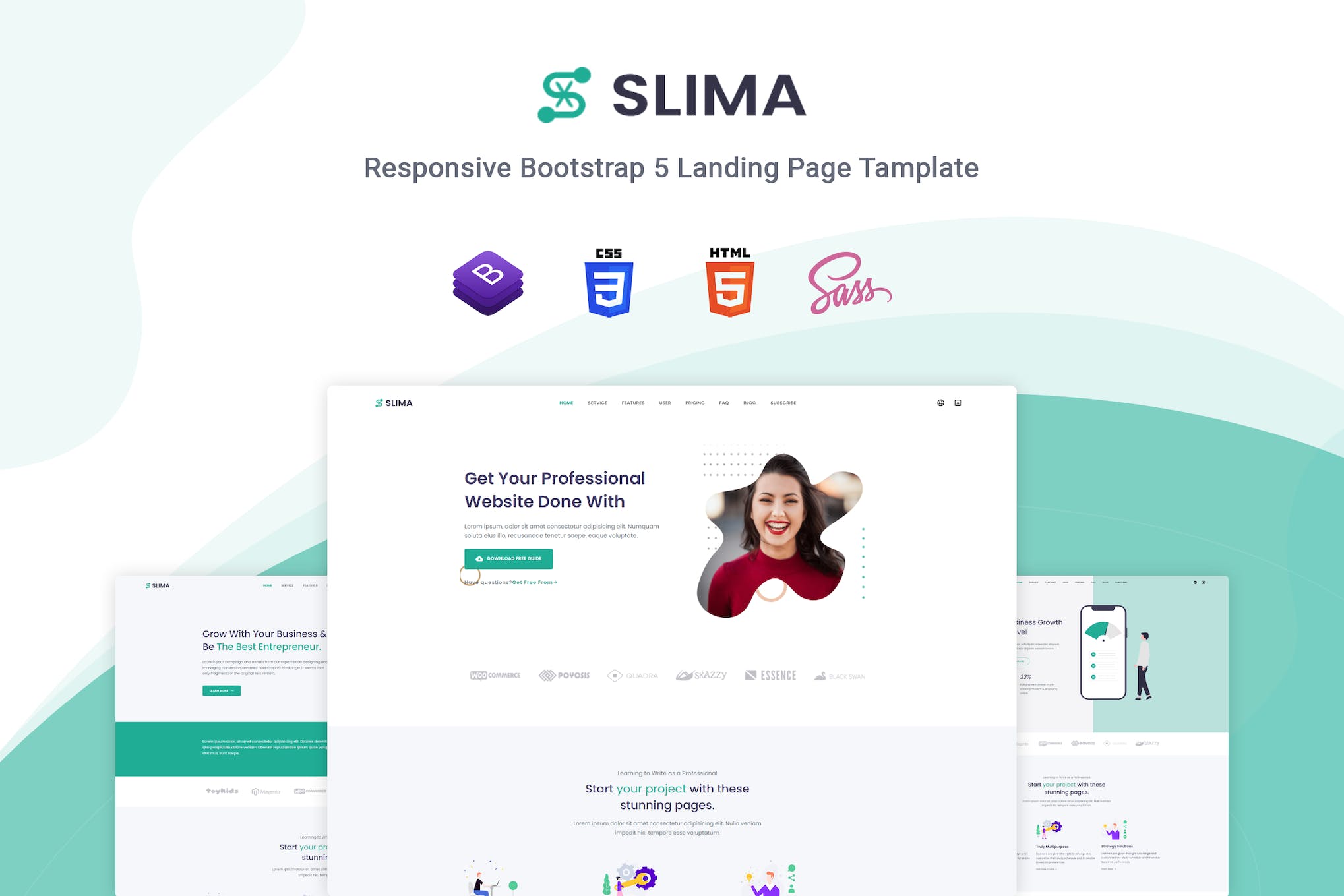 Slima – Creative Bootstrap 5 HTML Template