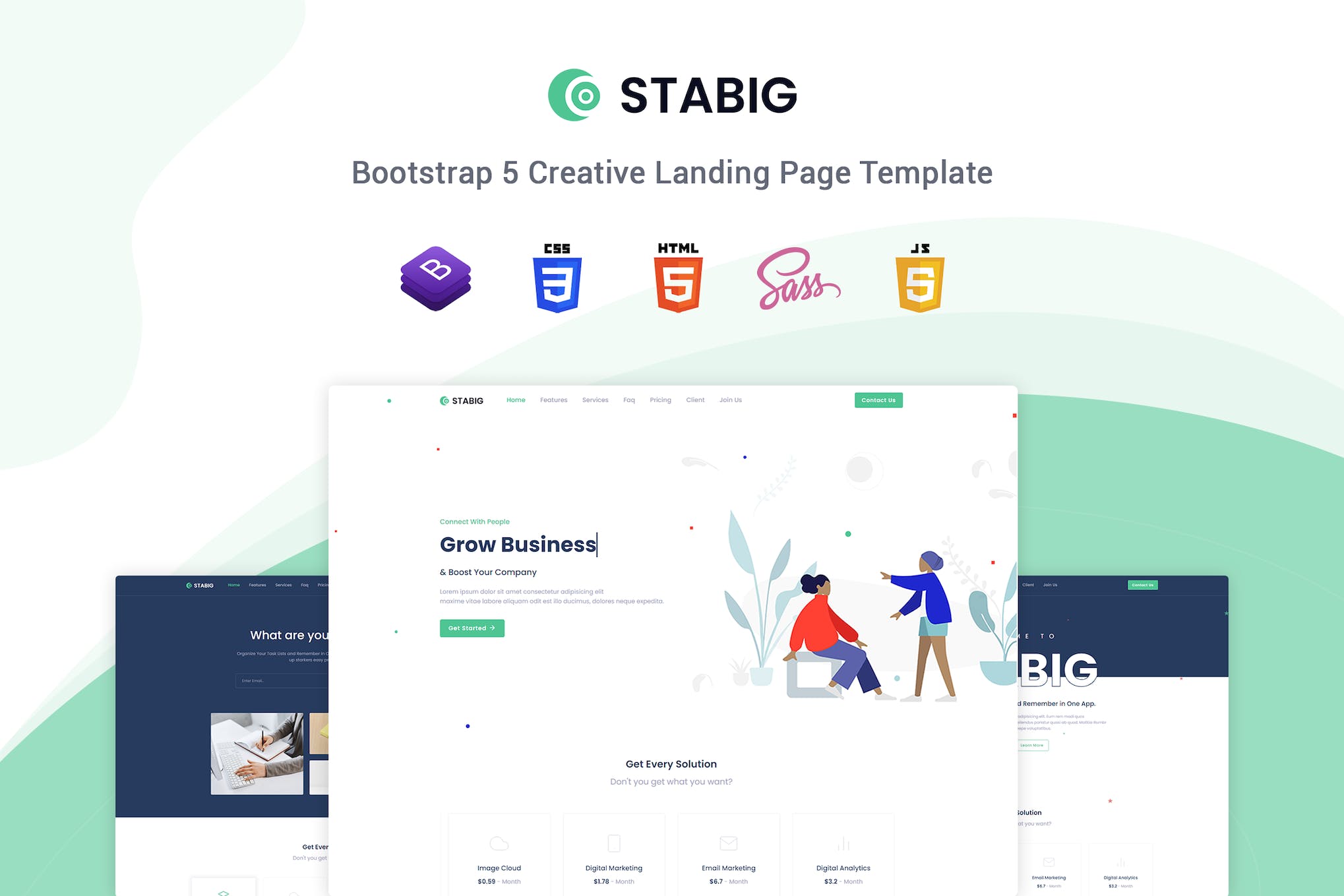 Stabig – Bootstrap 5 Landing Page Template