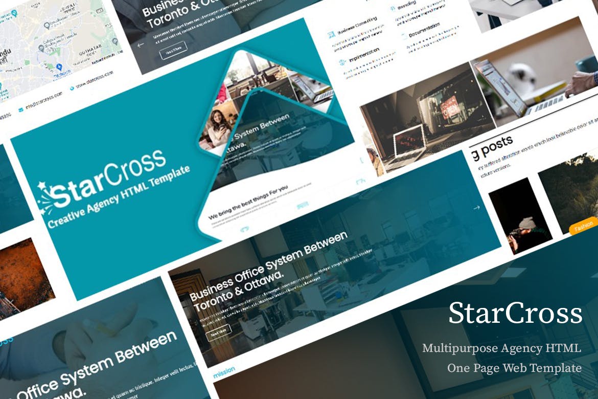 StarCross – Multipurpose Agency HTML Template