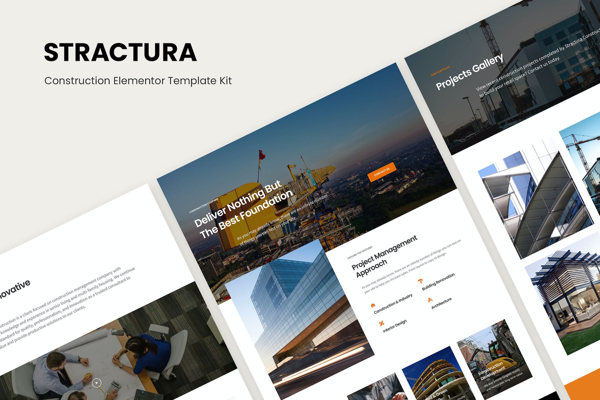 Stractura – Construction Elementor Template Kit