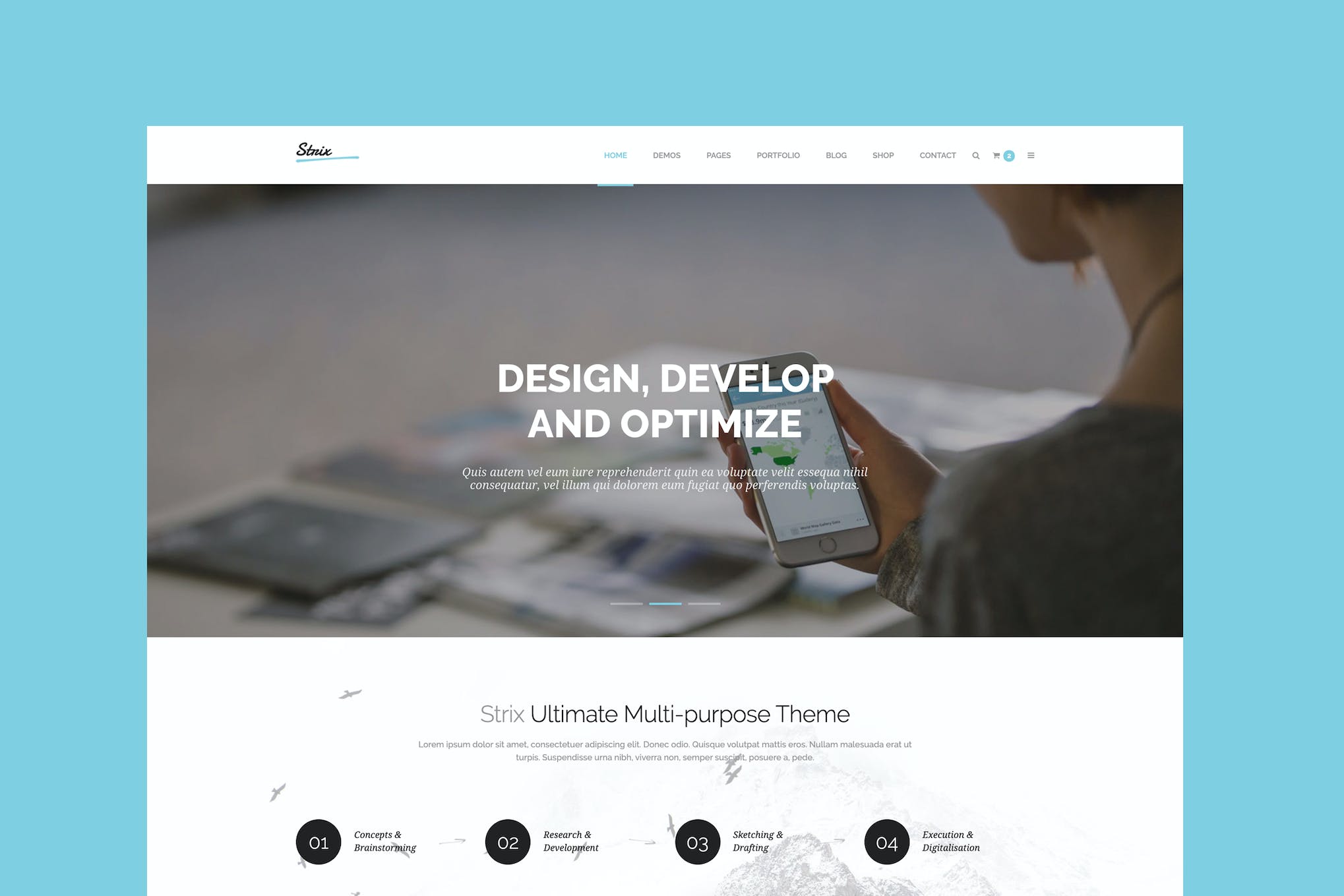 Strix – Multipurpose HTML5 Template