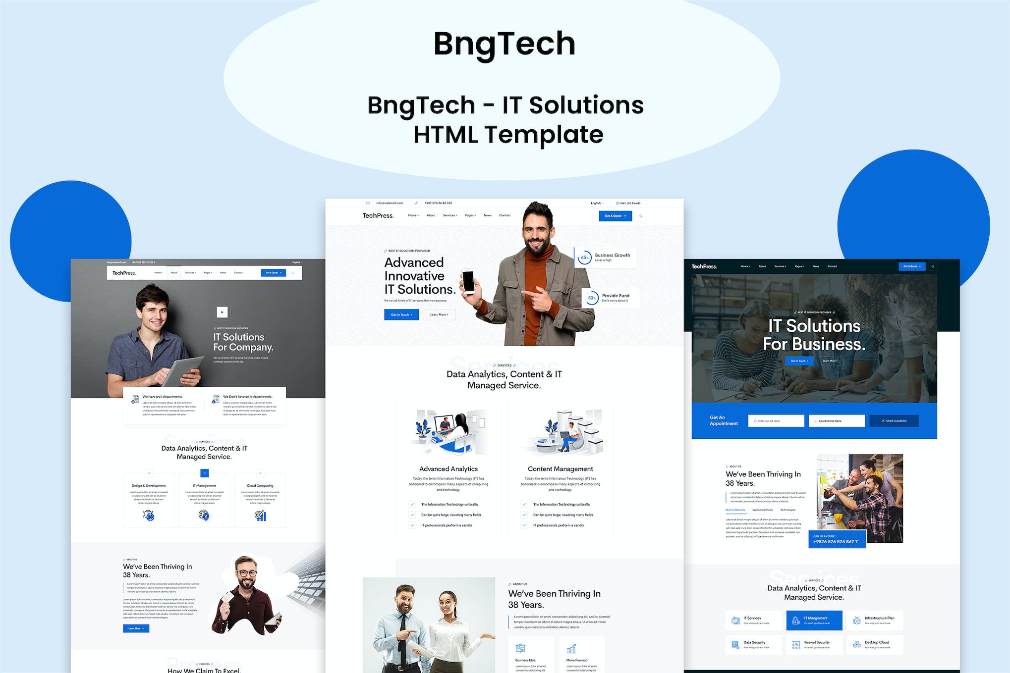 TechBuzz – Technology IT Solutions HTML Template