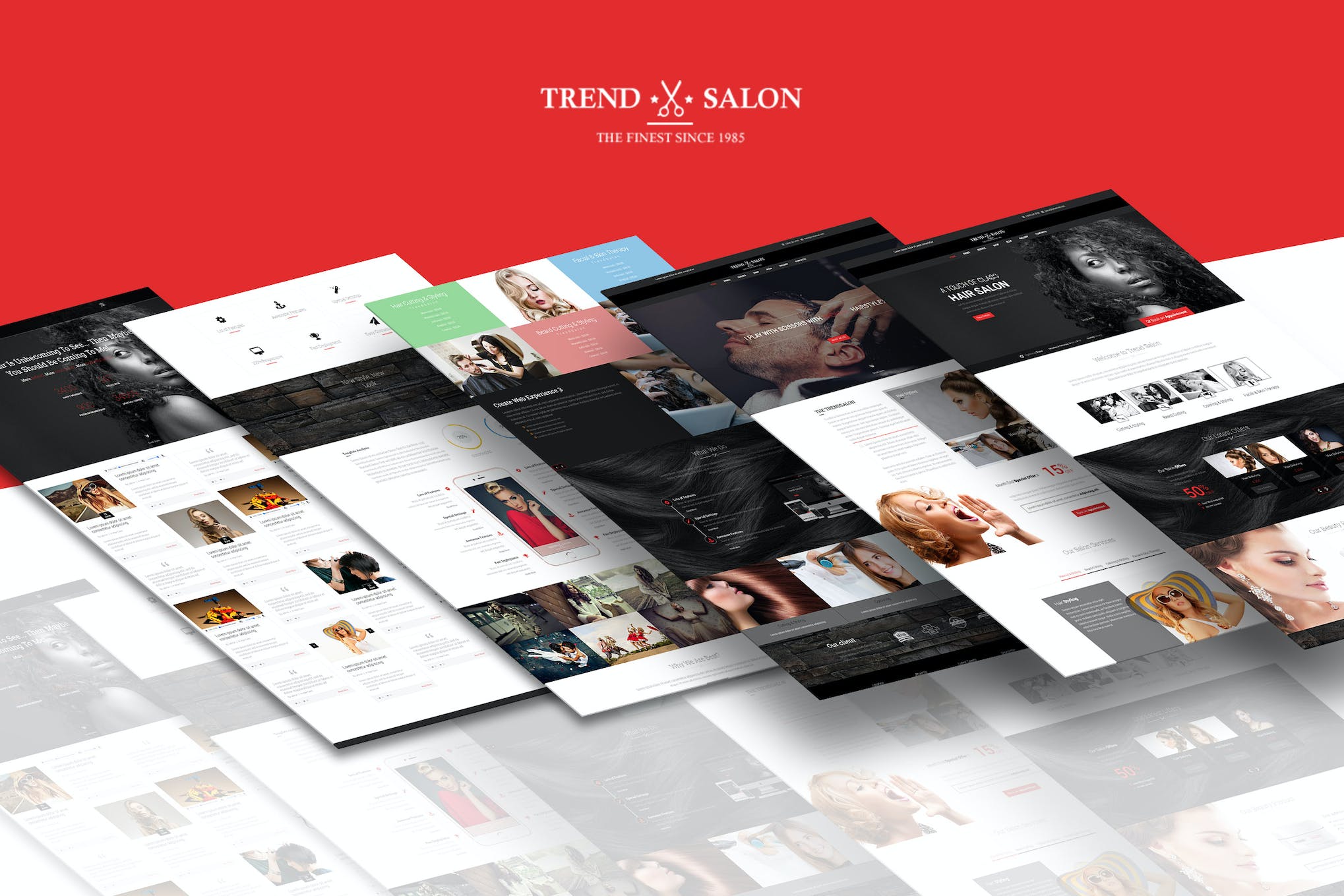 Trend Salon – HTML Salon Template