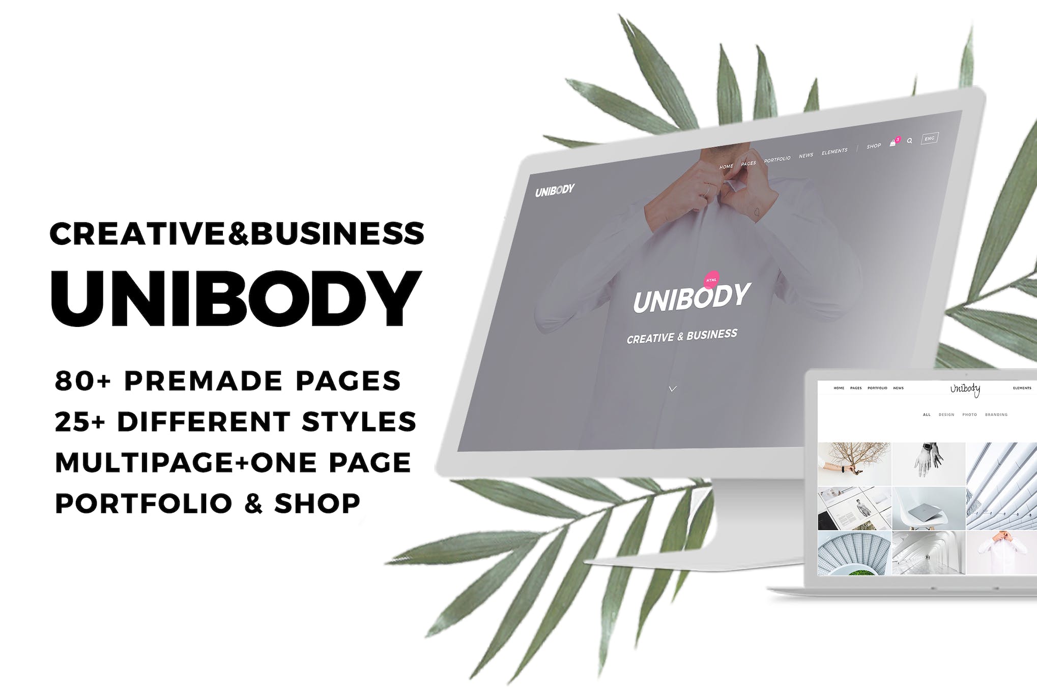 Unibody – Multipurpose Creative and Business