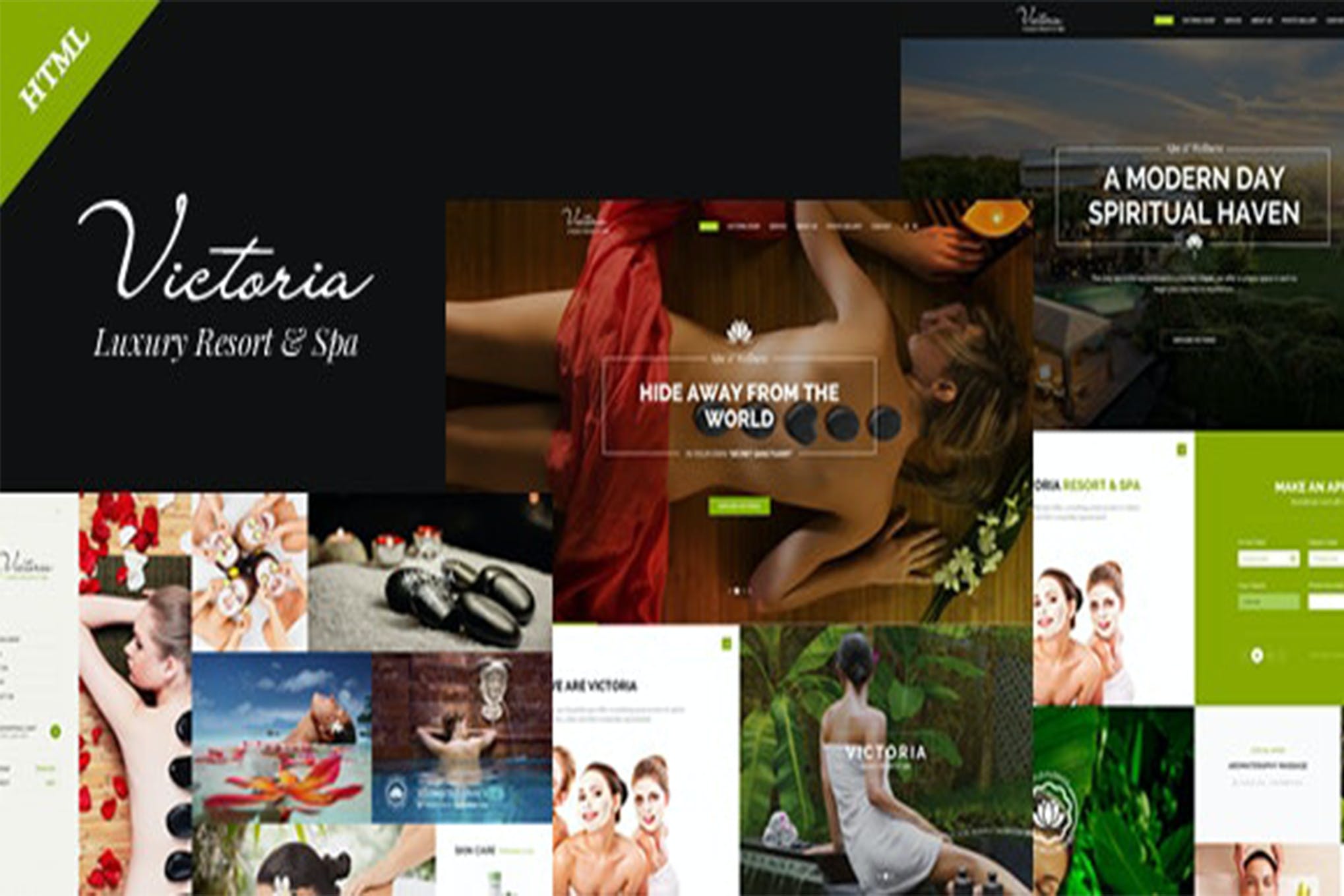 Victoria – Spa Beauty & Resort Template