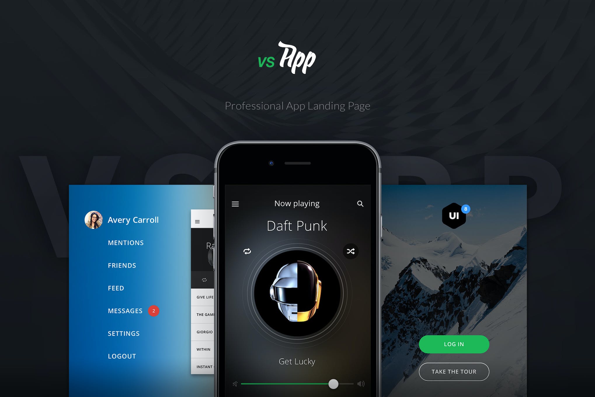 VSApp – Ultimate App Landing Page