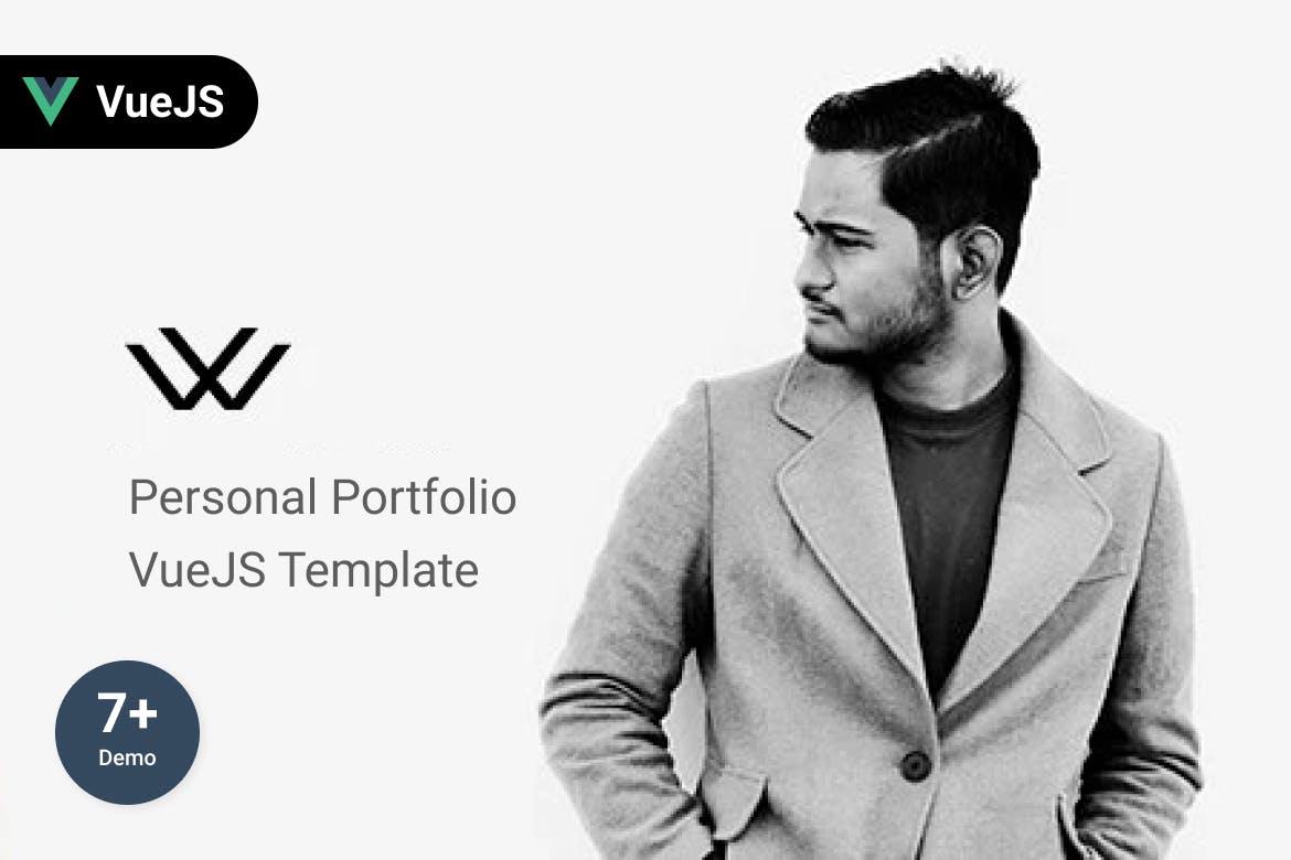 Waxon – Personal Portfolio VueJS Template + RTL