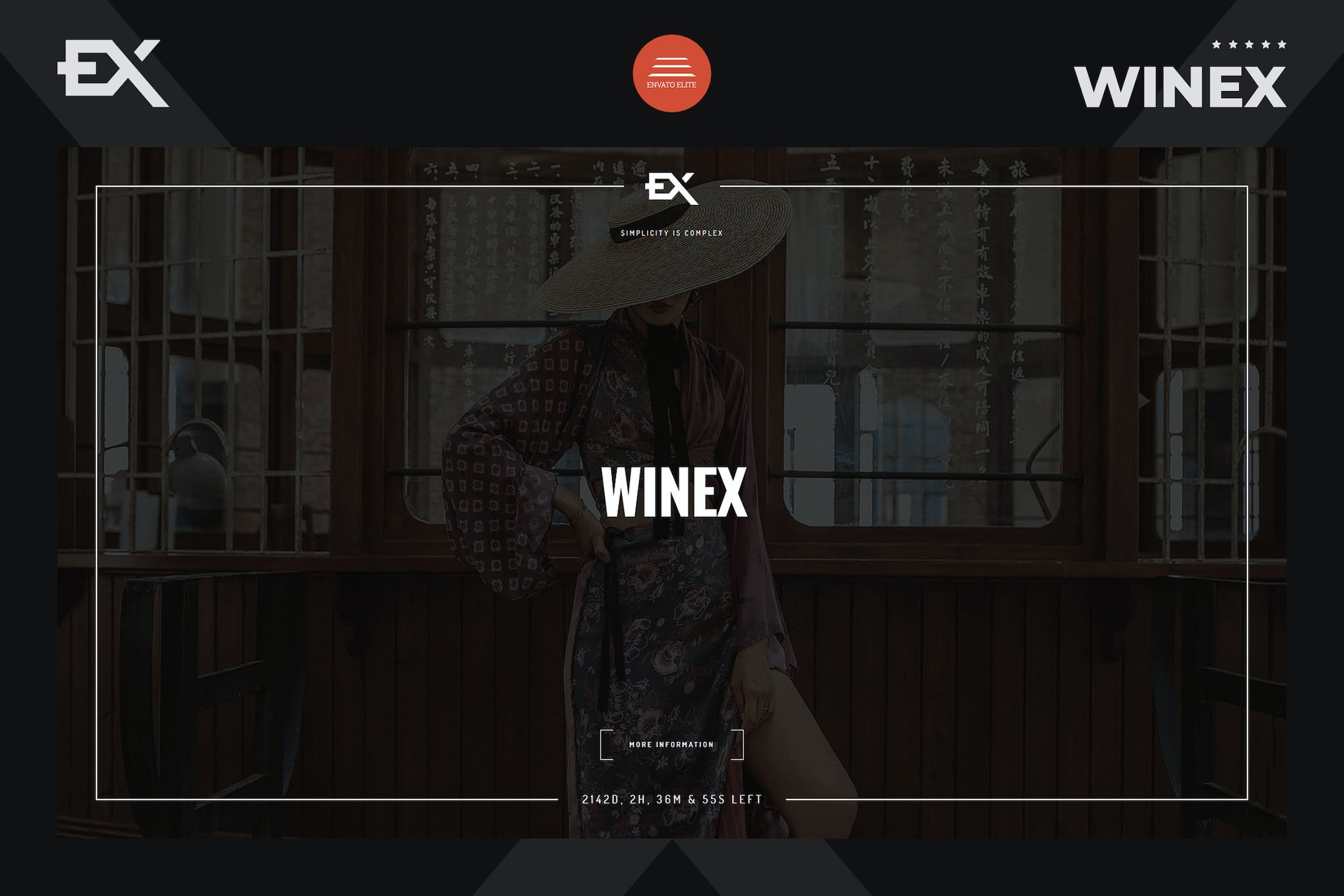 Winex – Creative Coming Soon Template