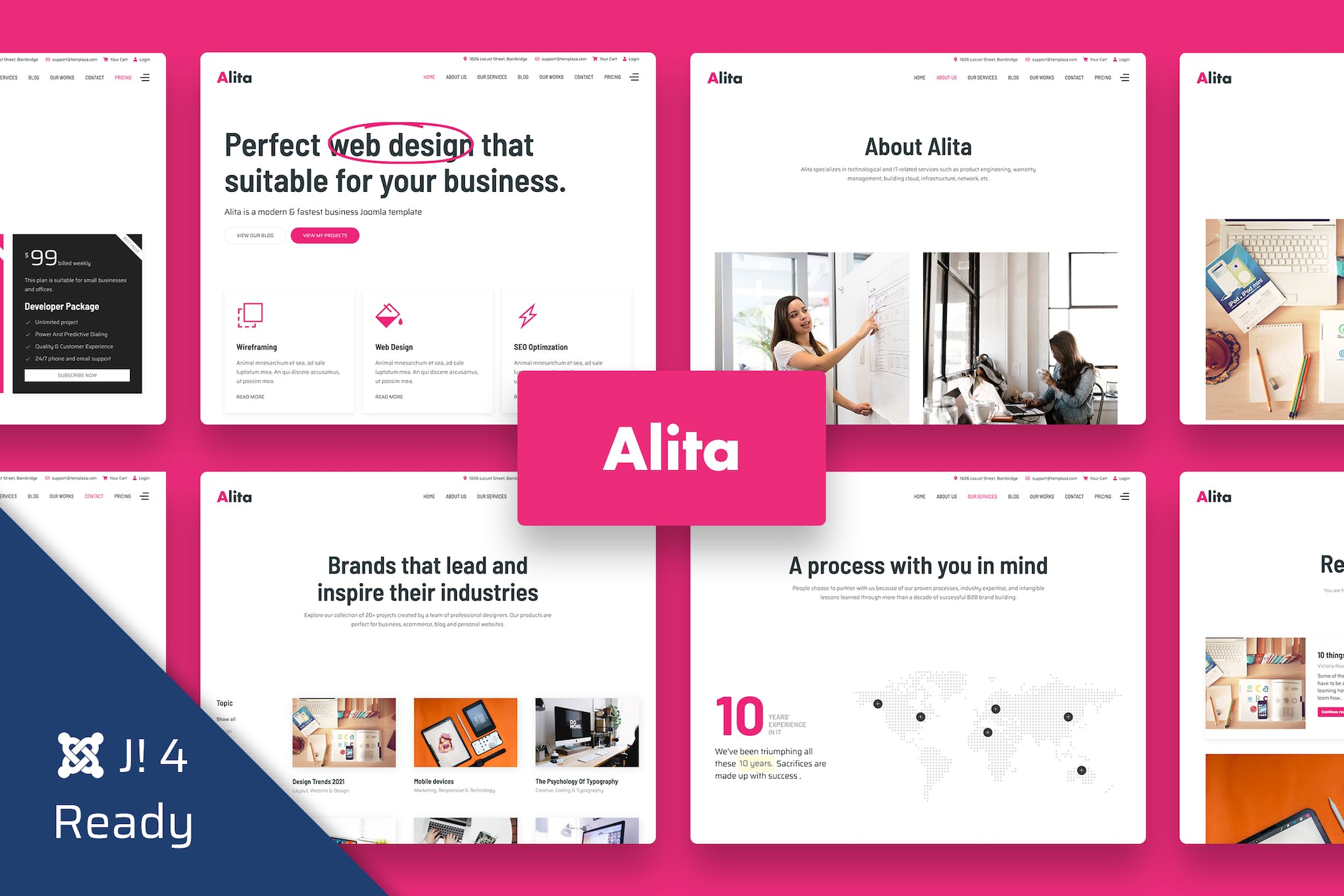 Alita – Web Studio Joomla 4 Template