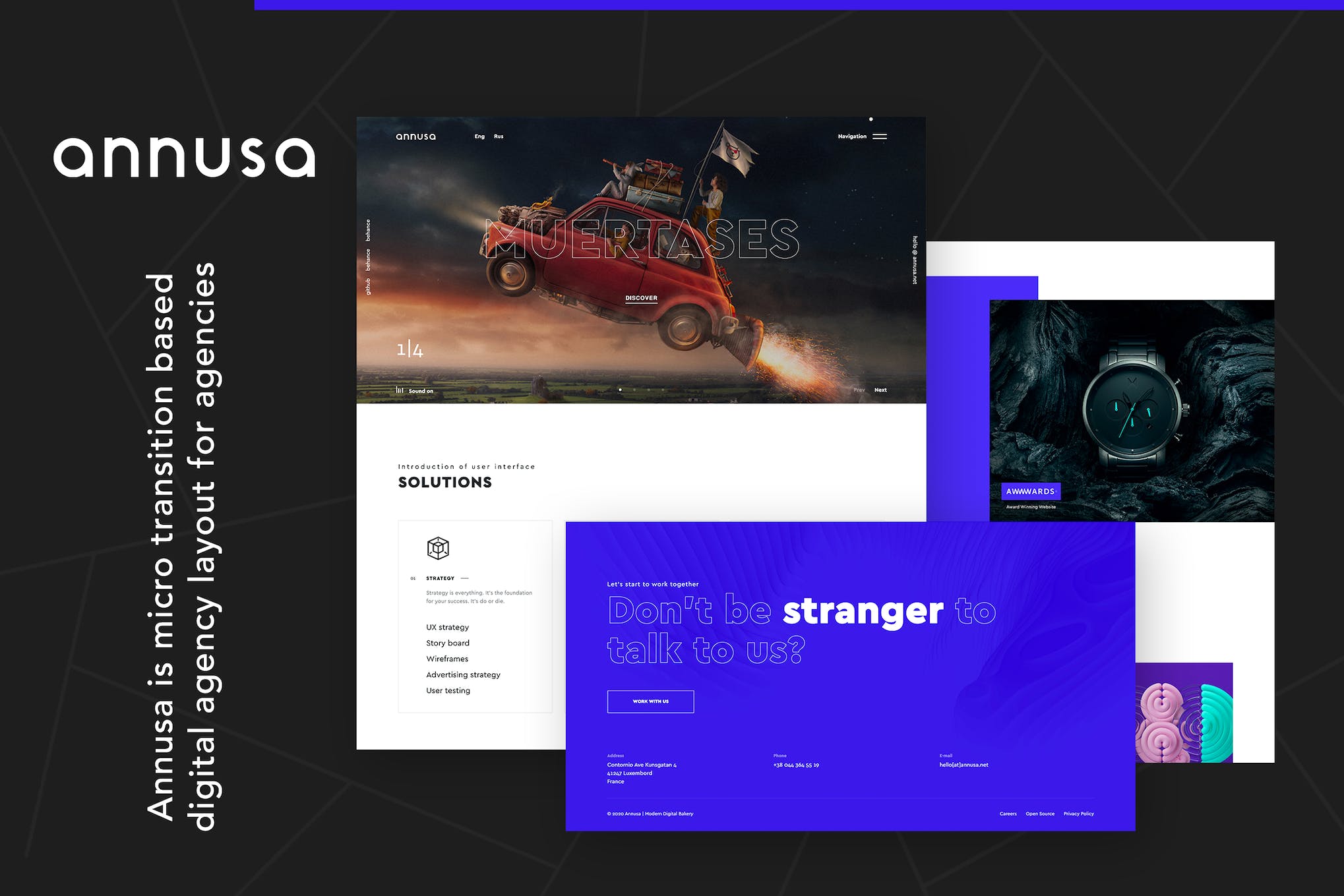 Annusa | Modern Digital Bakery HTML Template