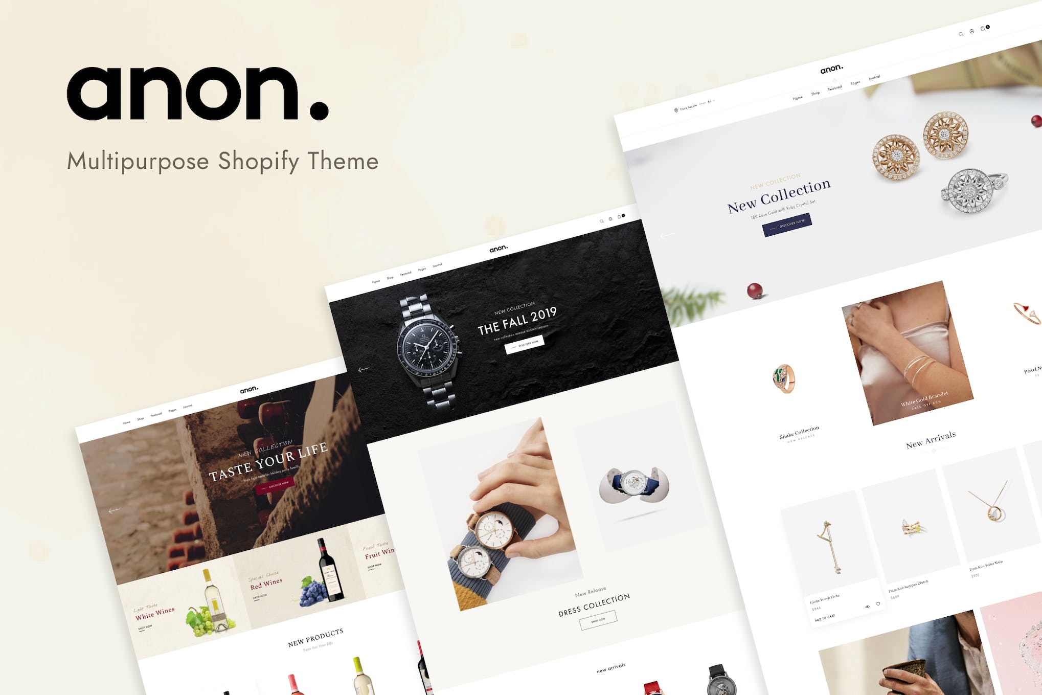 Anon – Minimal Responsive Shopify Theme