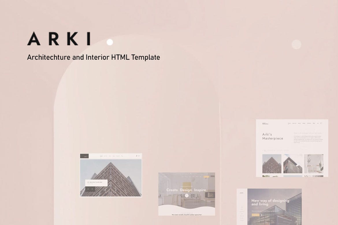 Arki – Architecture HTML Template