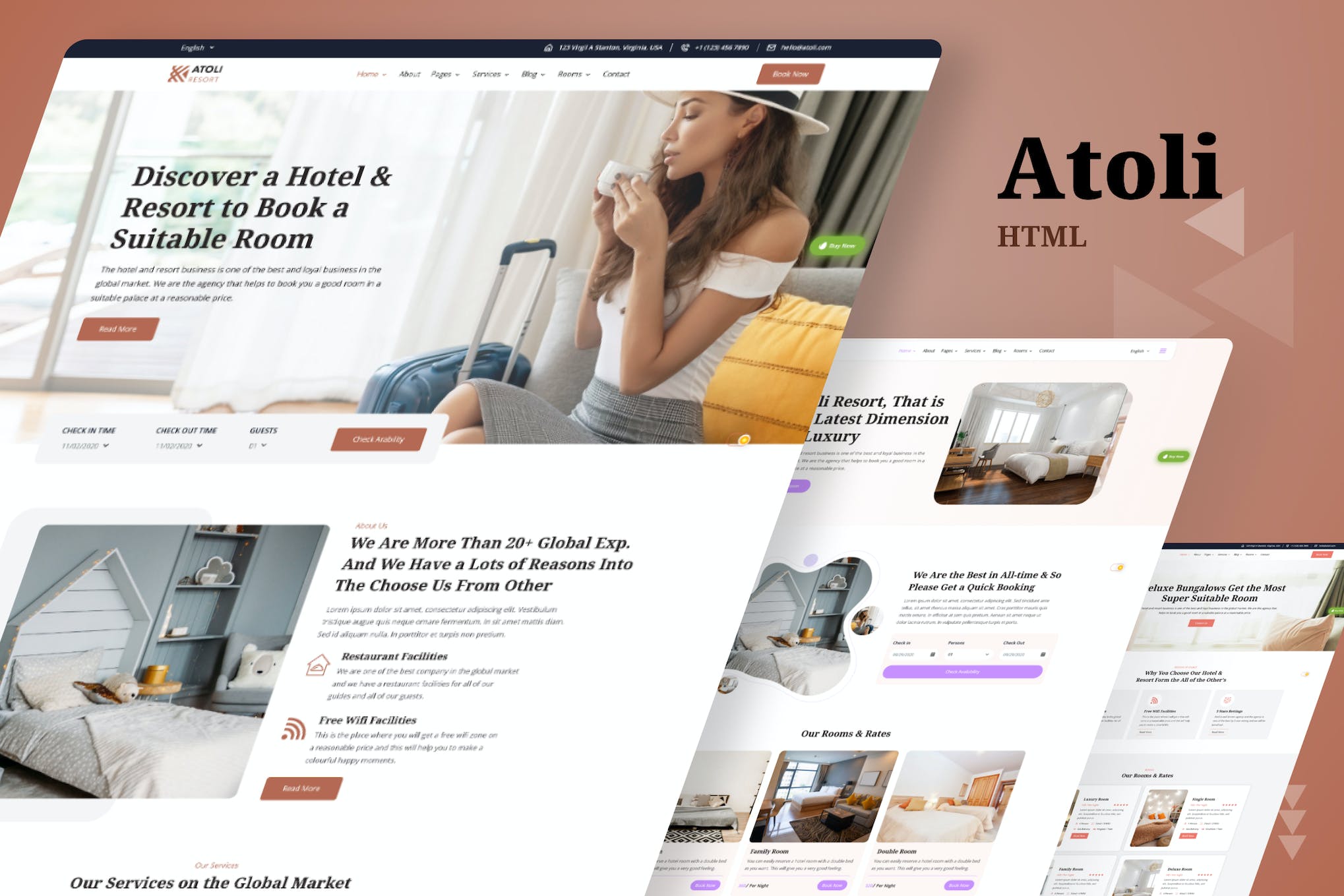 Atoli – Hotel & Resorts Booking HTML Template