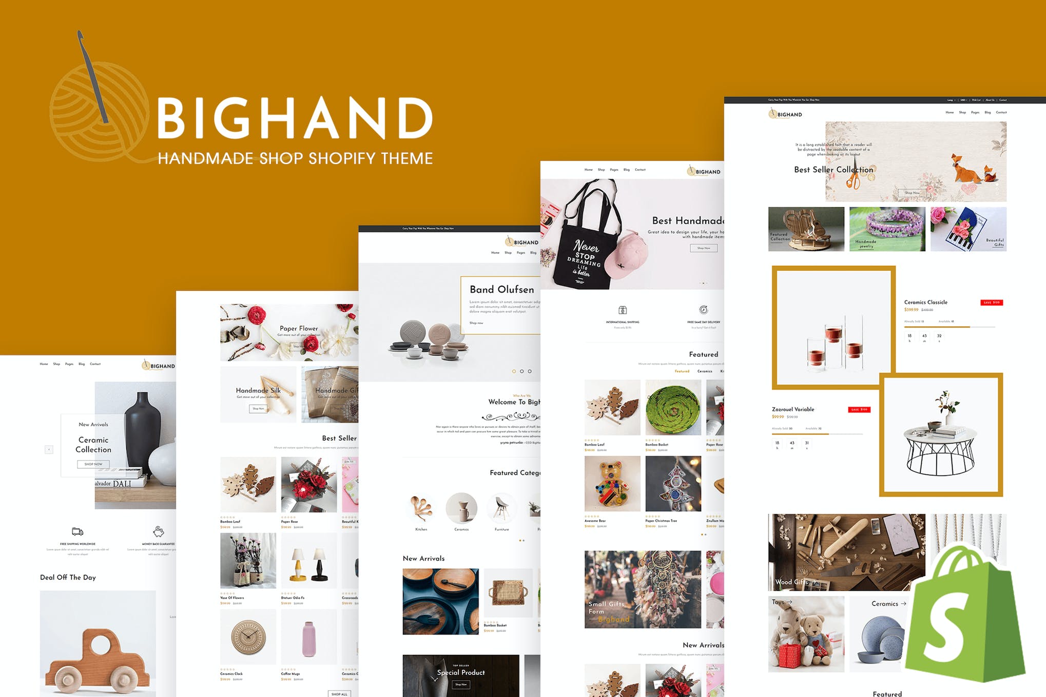 BigHand | Handmade Shop Shopify Theme