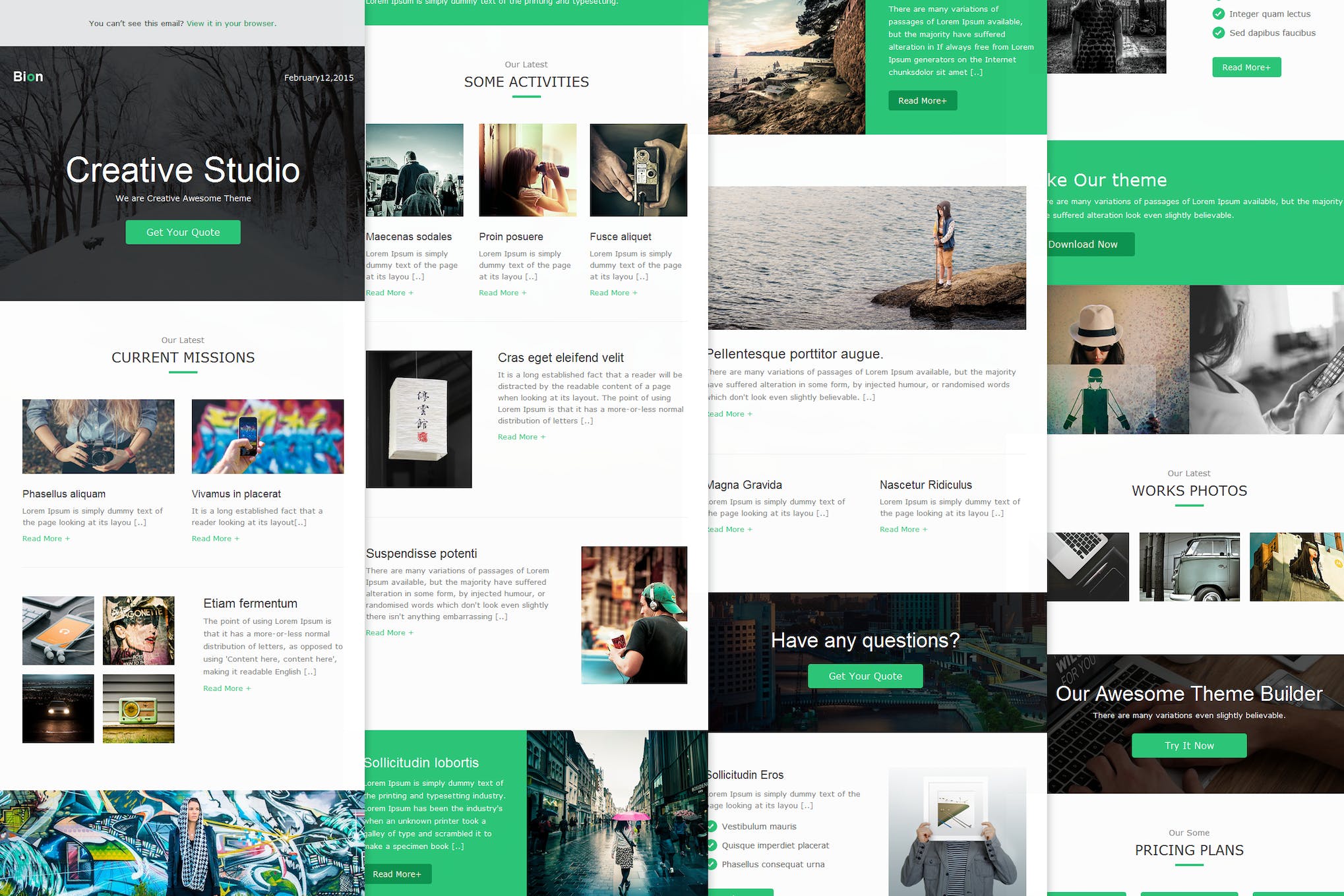 Bion – Responsive Email Template