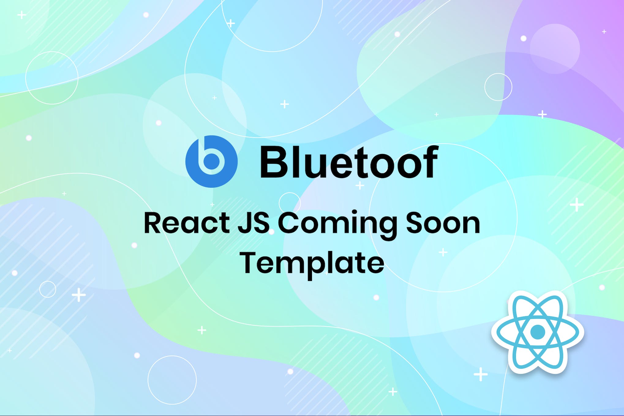 Bluetoof – React JS Coming Soon Template