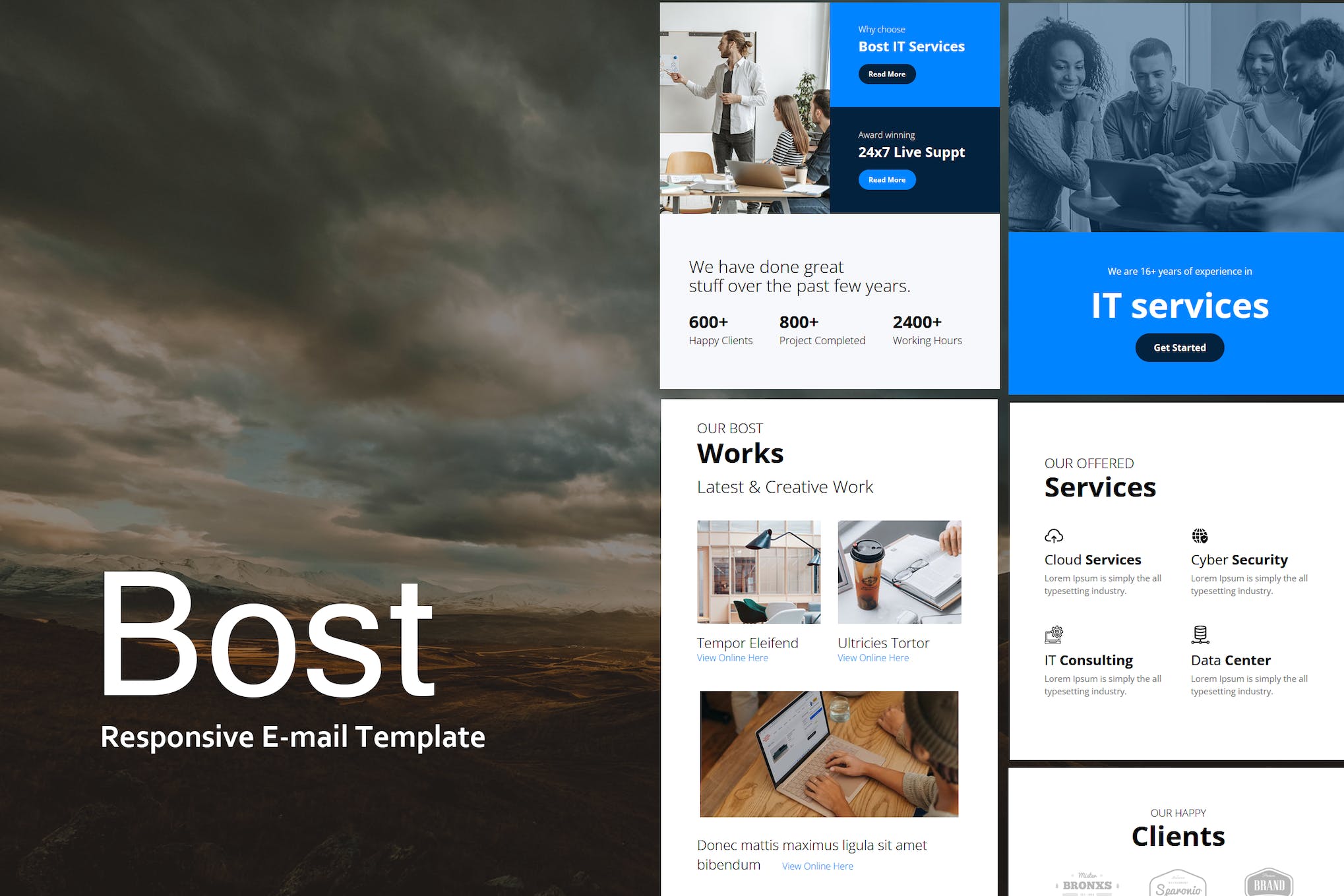 Bost Mail – Responsive E-mail Template