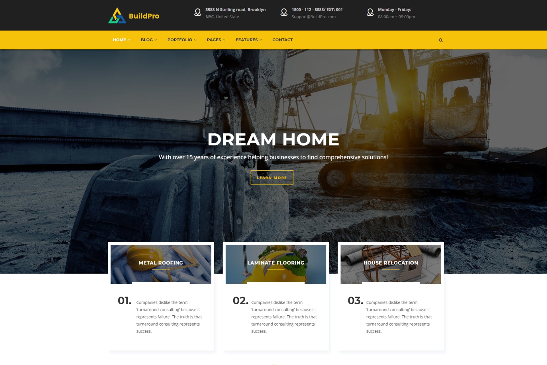 BuildPro – Construction Drupal Theme