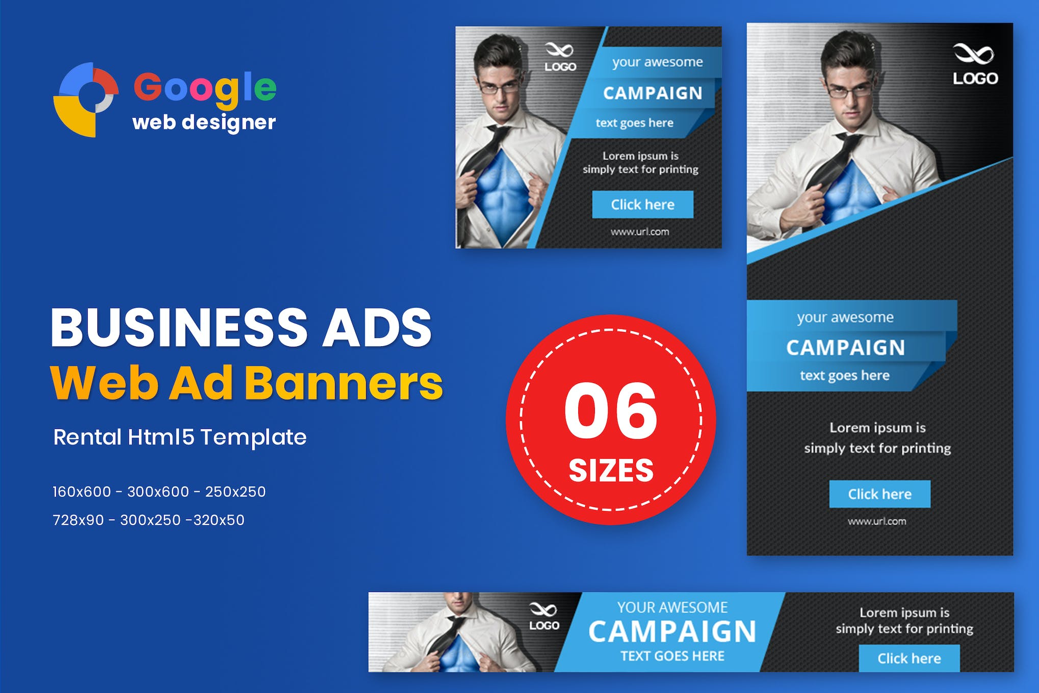 Business Banners GWD HTML5