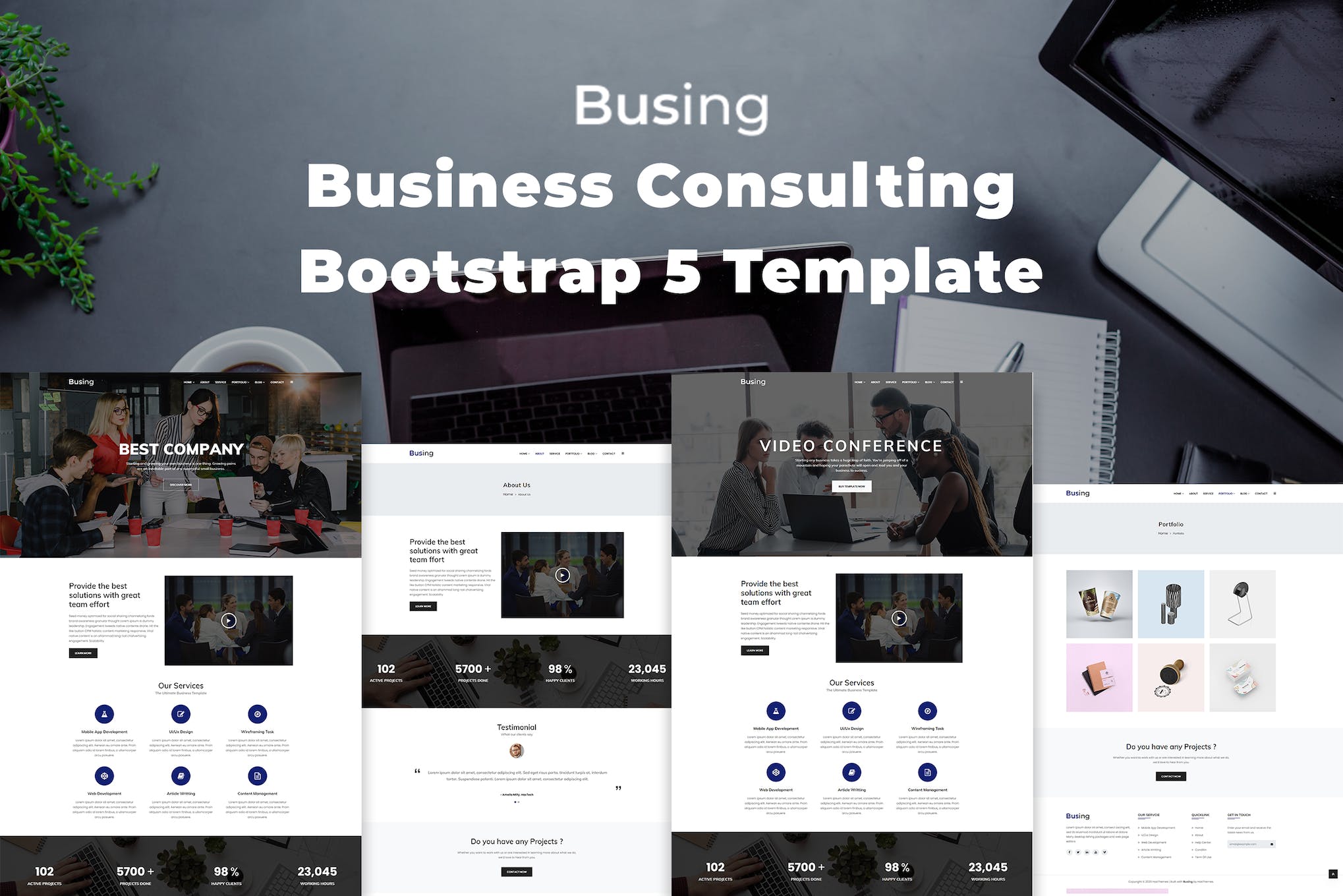 Busing – Business Consulting Bootstrap 5 Template