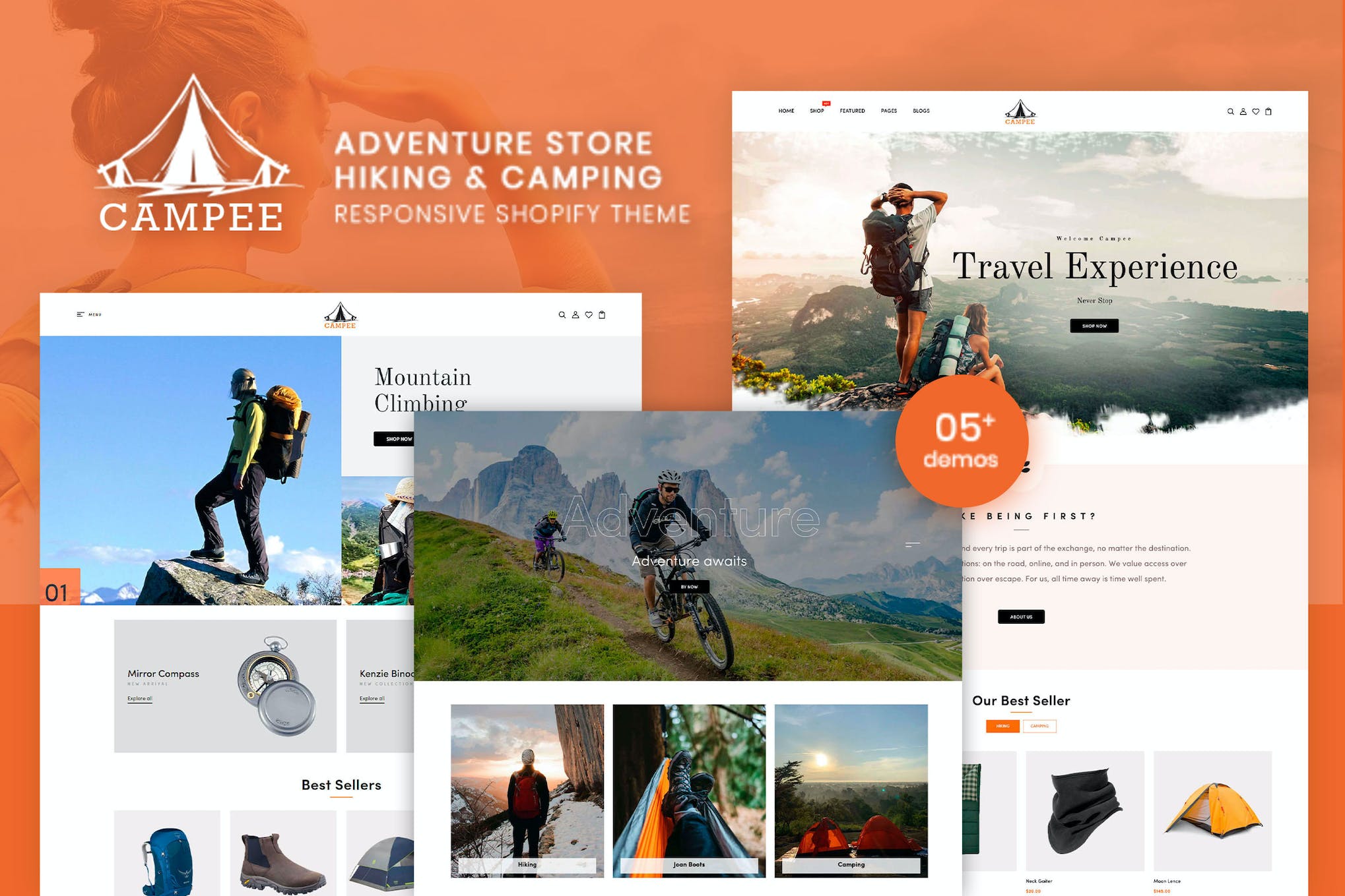 Campee – Store Hiking And Camping Shopify Theme