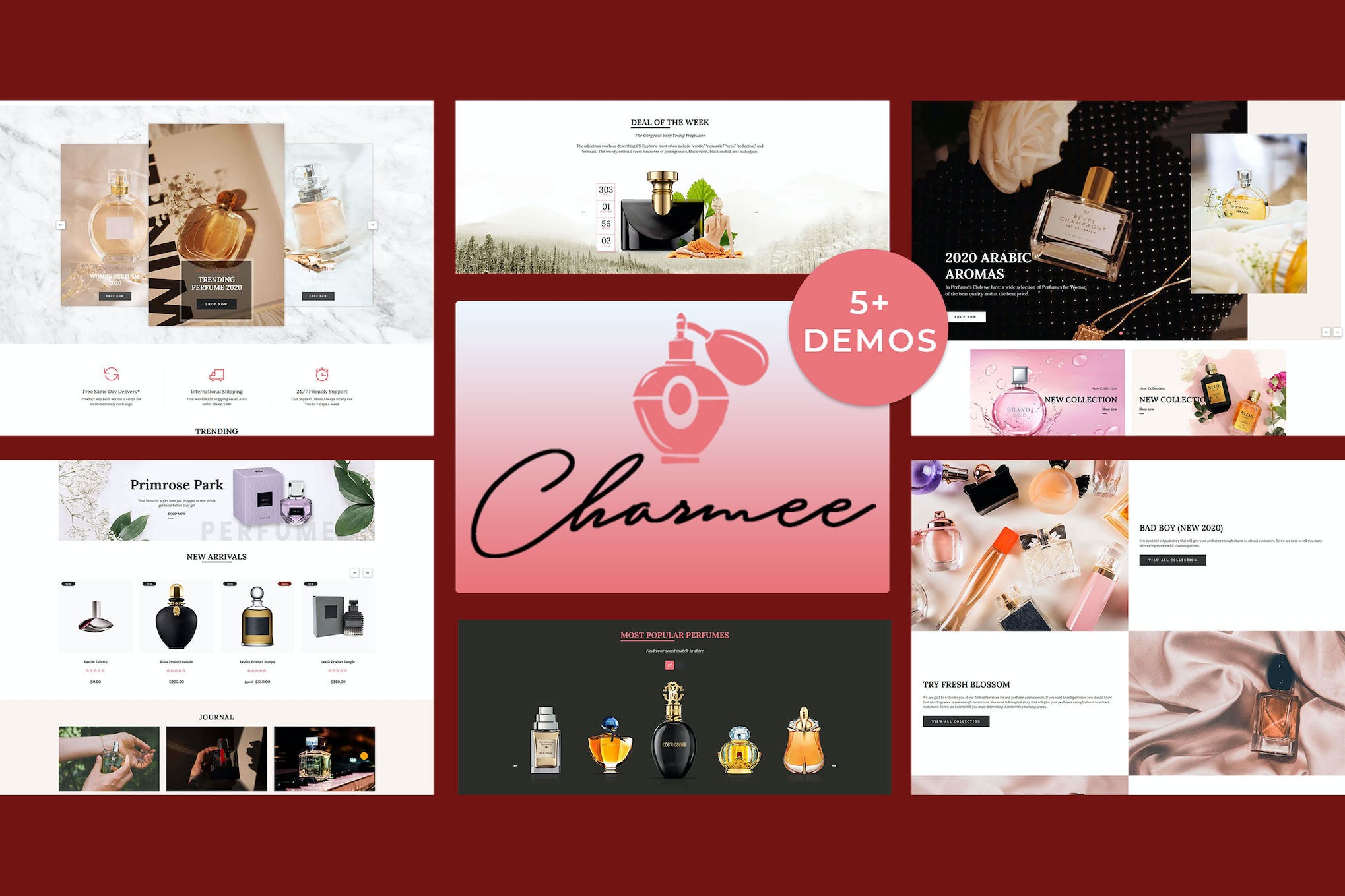 Charmee – Perfume And Cosmetics Shopify Theme