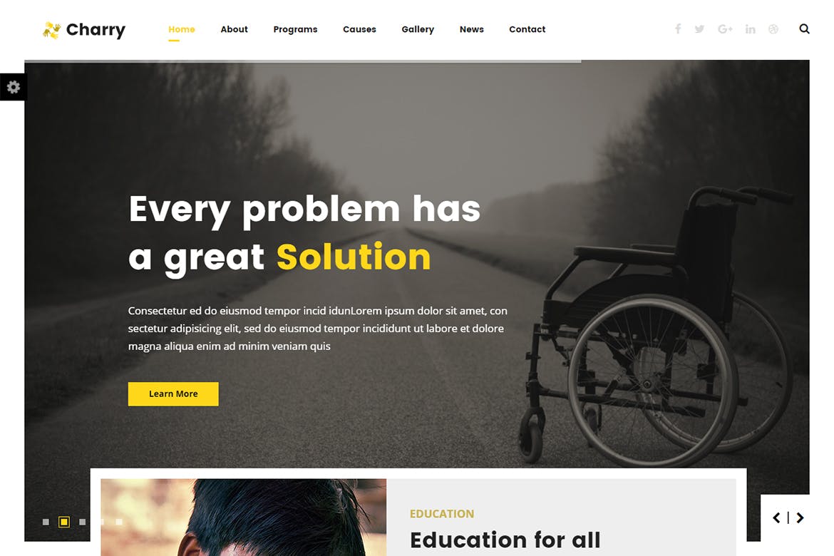 Charry – Non Profit Charity Template