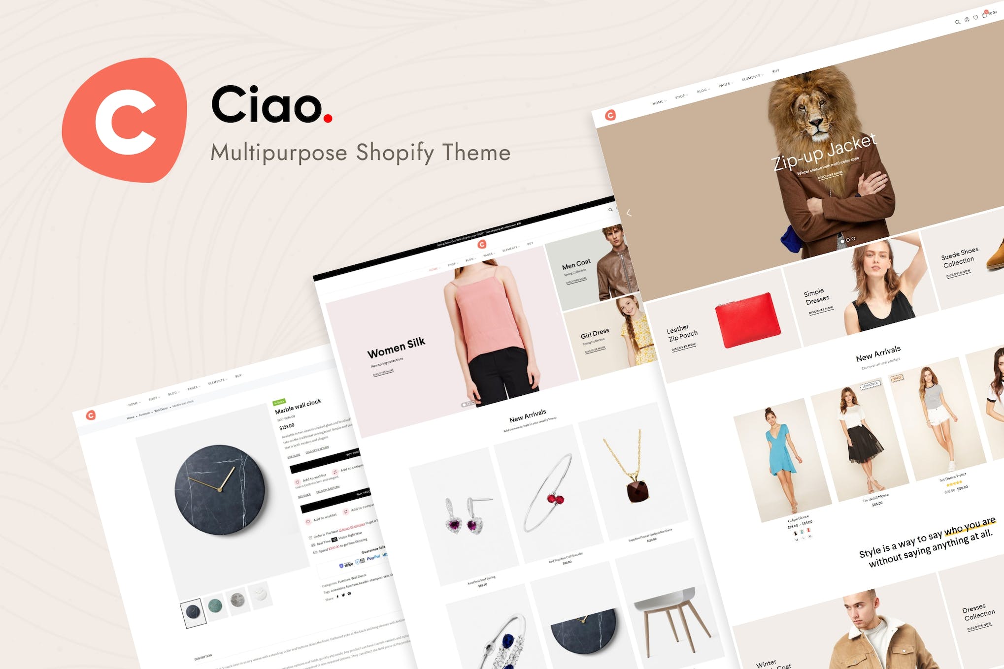 Ciao – Multipurpose Shopify Theme