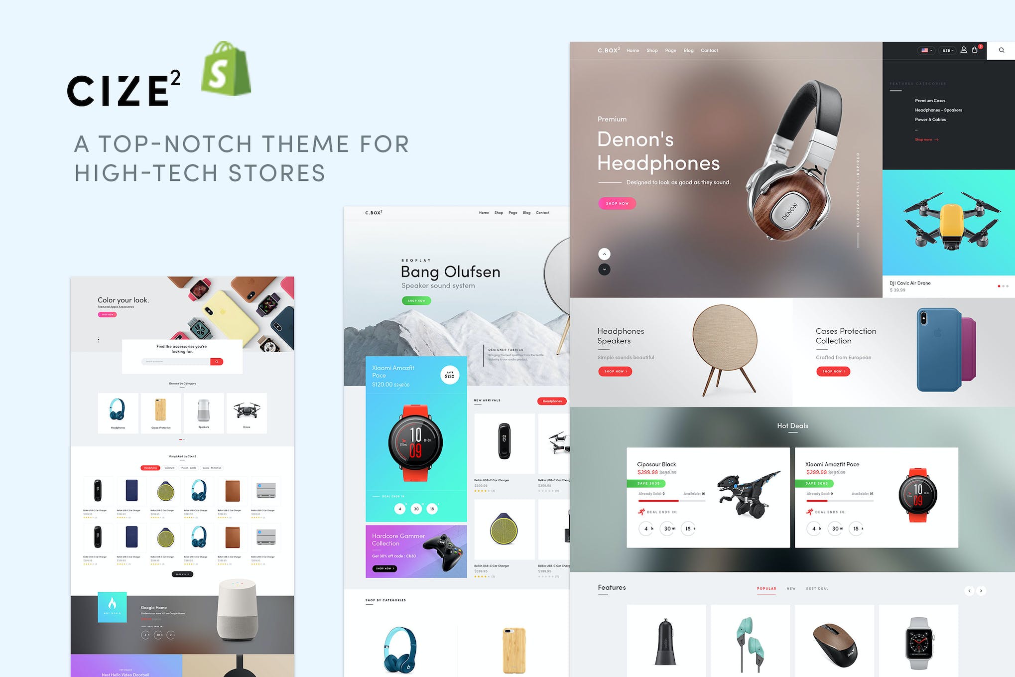 Cize – Electronics Store Shopify Theme