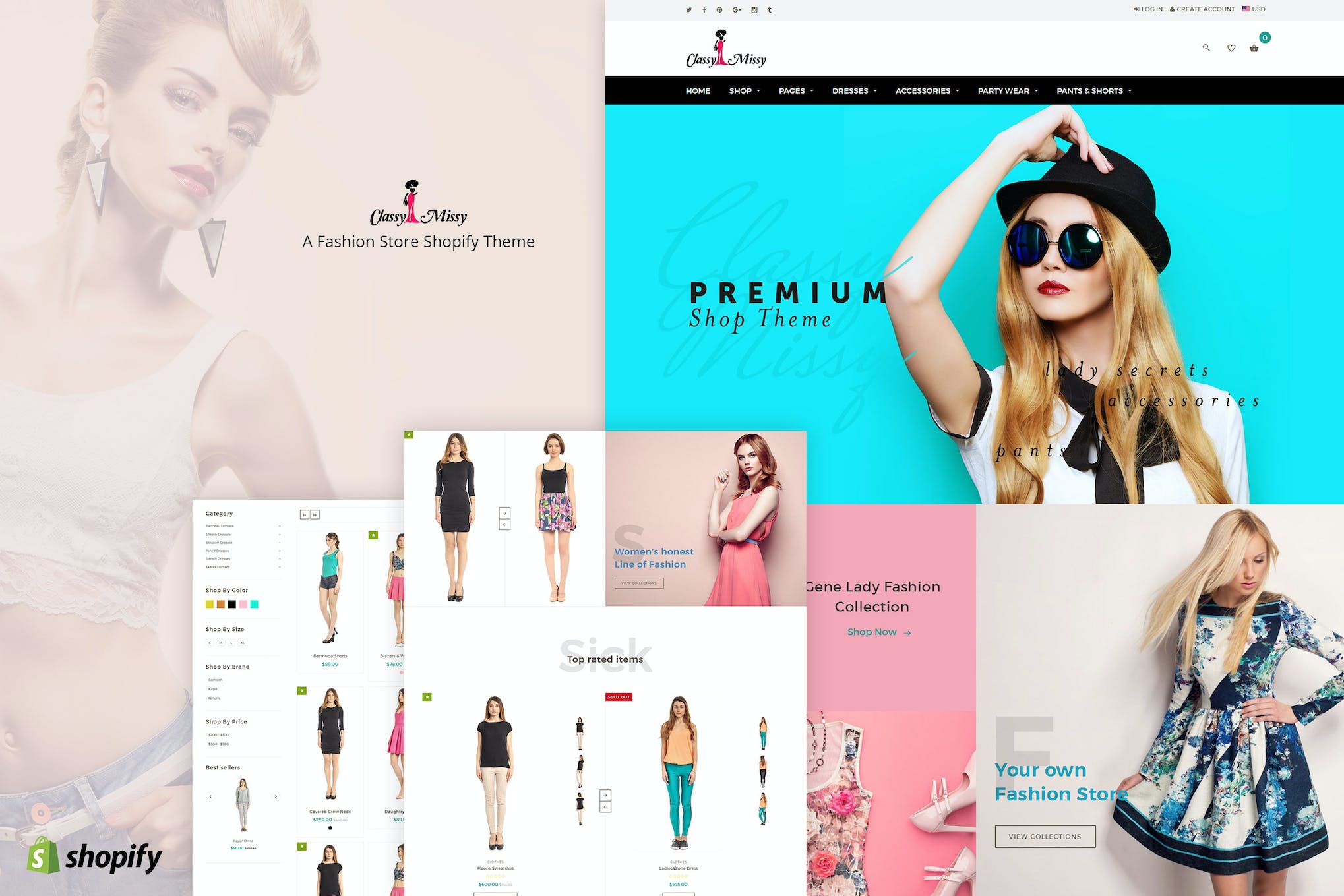 Classy Missy – A Fashion Store Shopify Theme