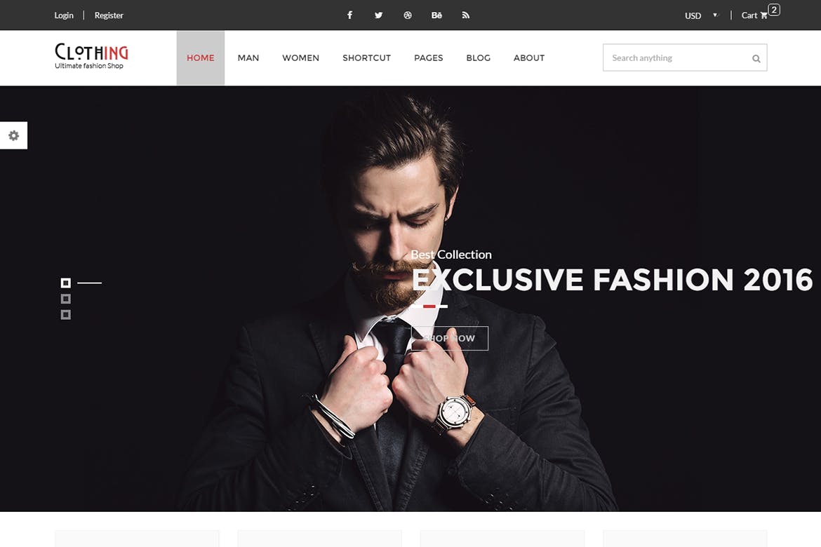 Clothing – eCommerce Fashion Template