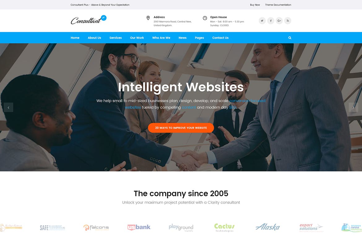 Consolution – Financial Consulting HTML Templates