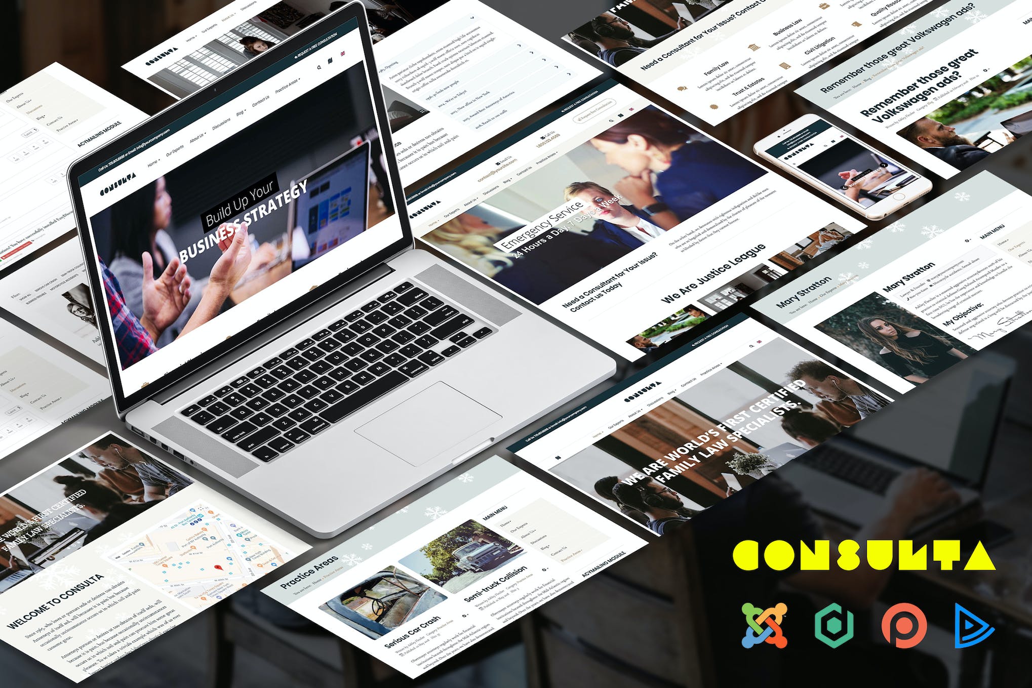 Consulta – Consutation & Lawyer Joomla Template