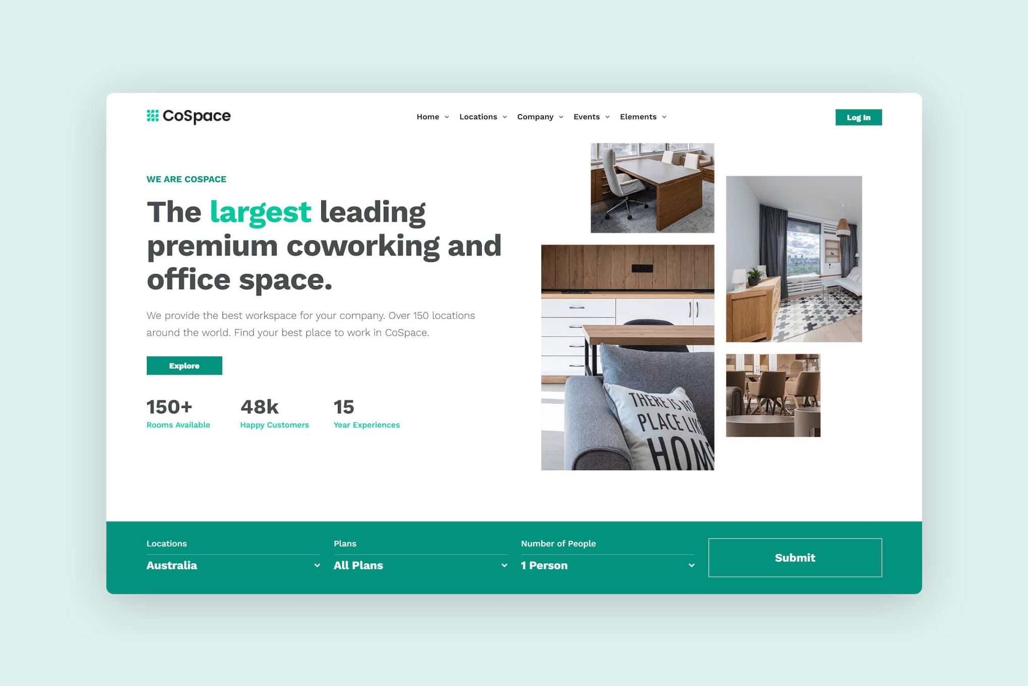 CoSpace – Bootstrap 5 Coworking Space Web Template