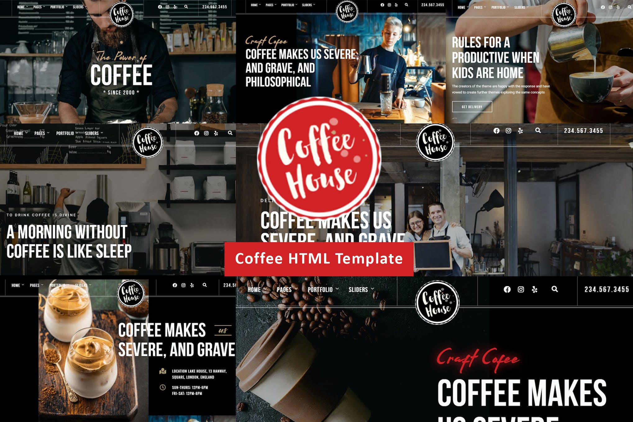 Craft | Coffee Shop Cafe Restaurant HTML