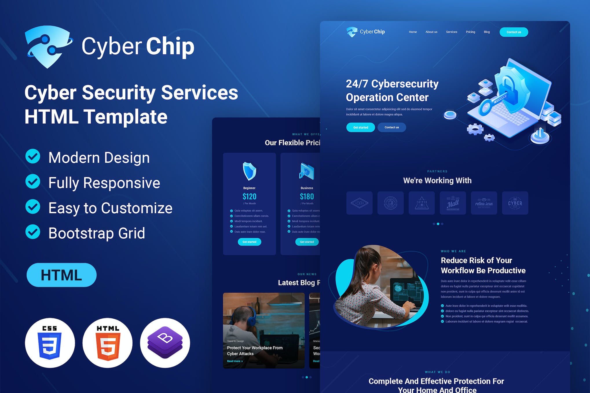 CyberChip Web Security | HTML