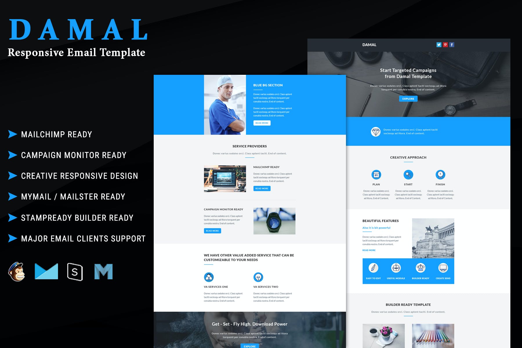 DAMAL – Multipurpose Responsive Email Template