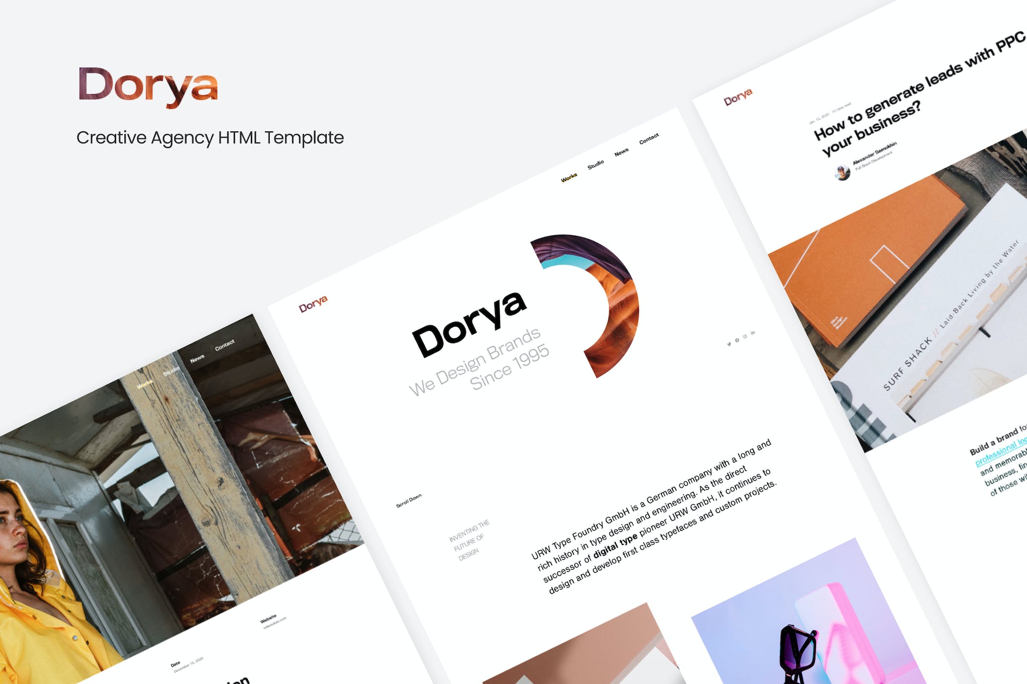 Dorya | Creative Agency HTML Template