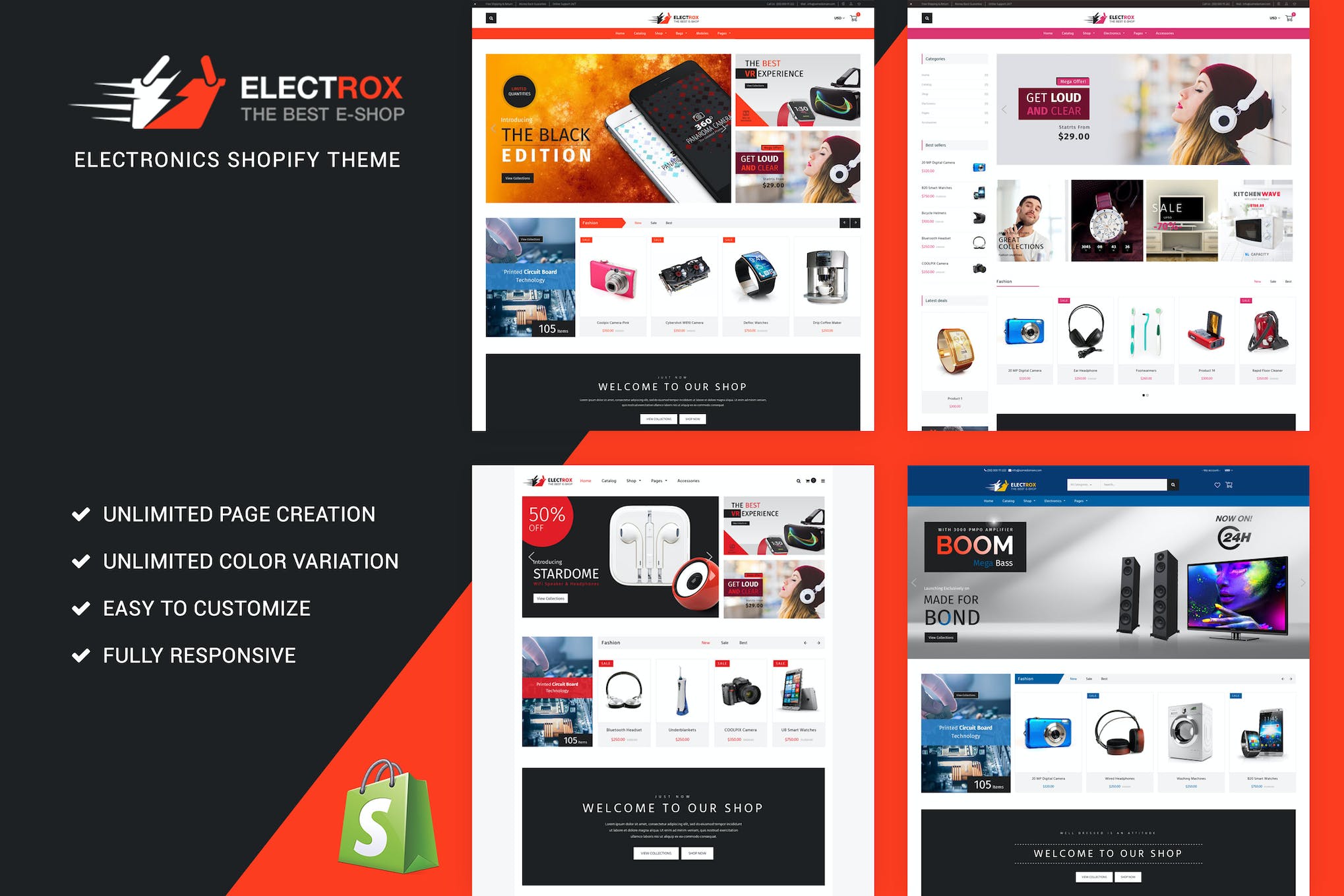 Electrox – Electronics Shopify Theme