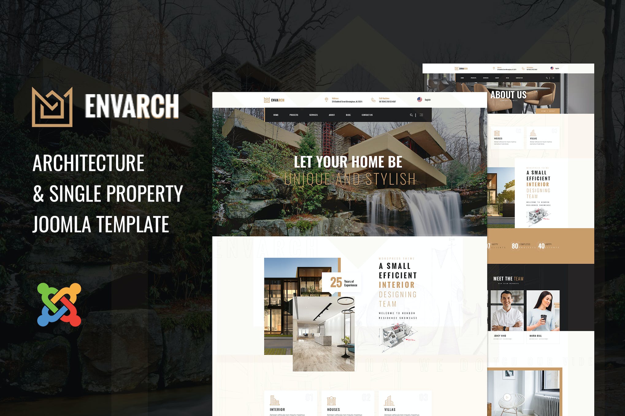 EnvArch – Architecture and Single Property Joomla