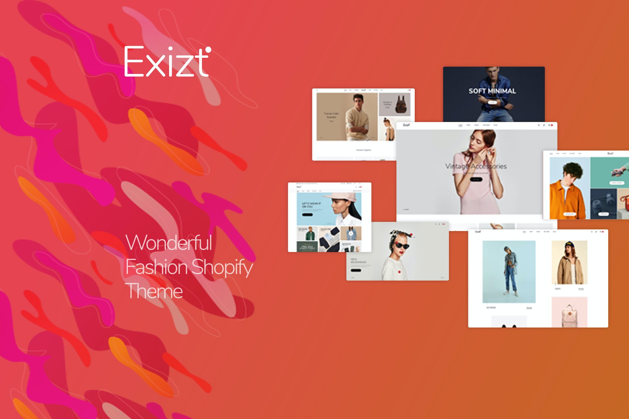 Exist – Drag & Drop Responsive Shopify Theme